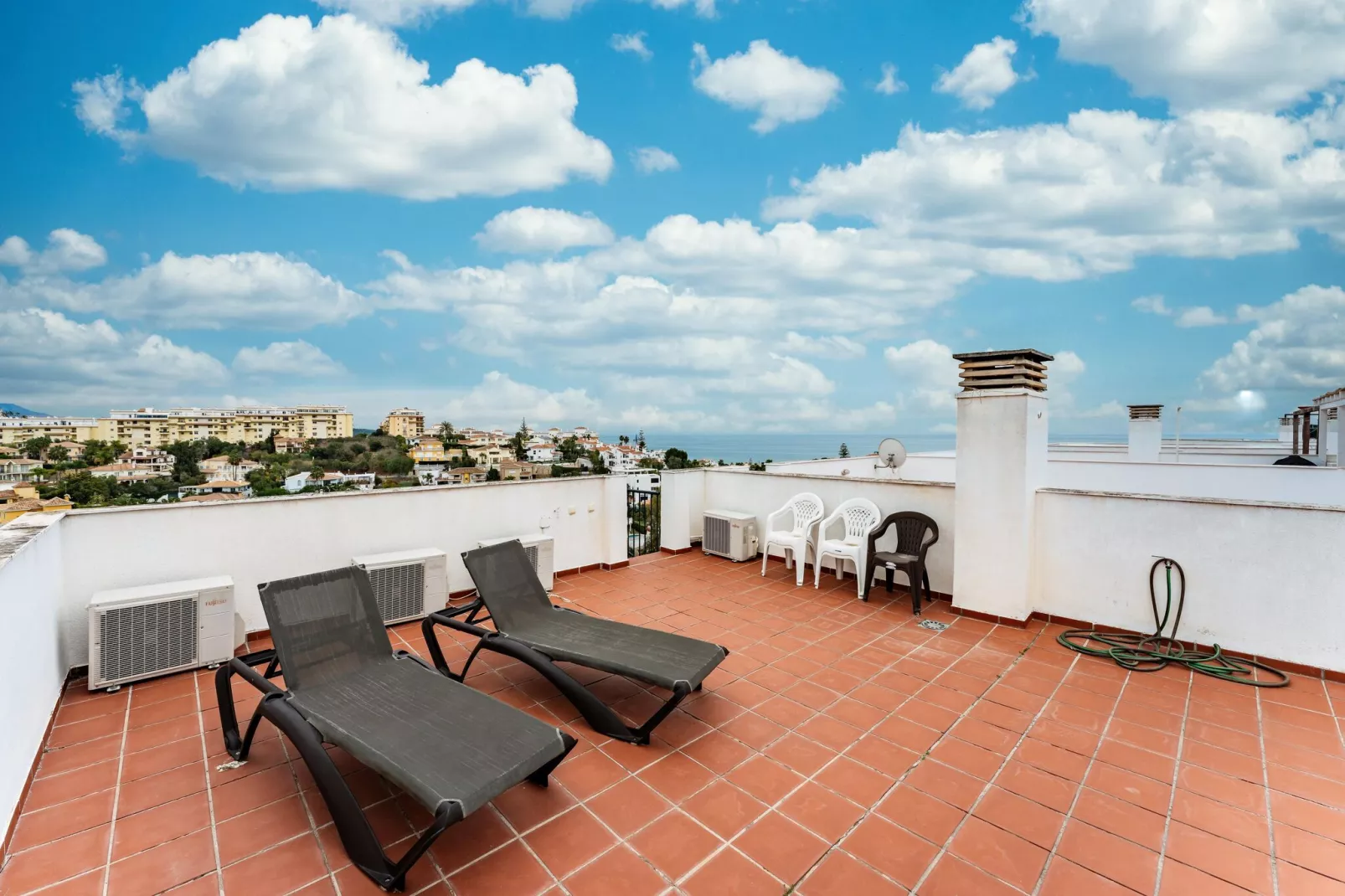 CT 266 - Faro's Angel Miraflores Penthouse - Mijas Costa-Terrasbalkon