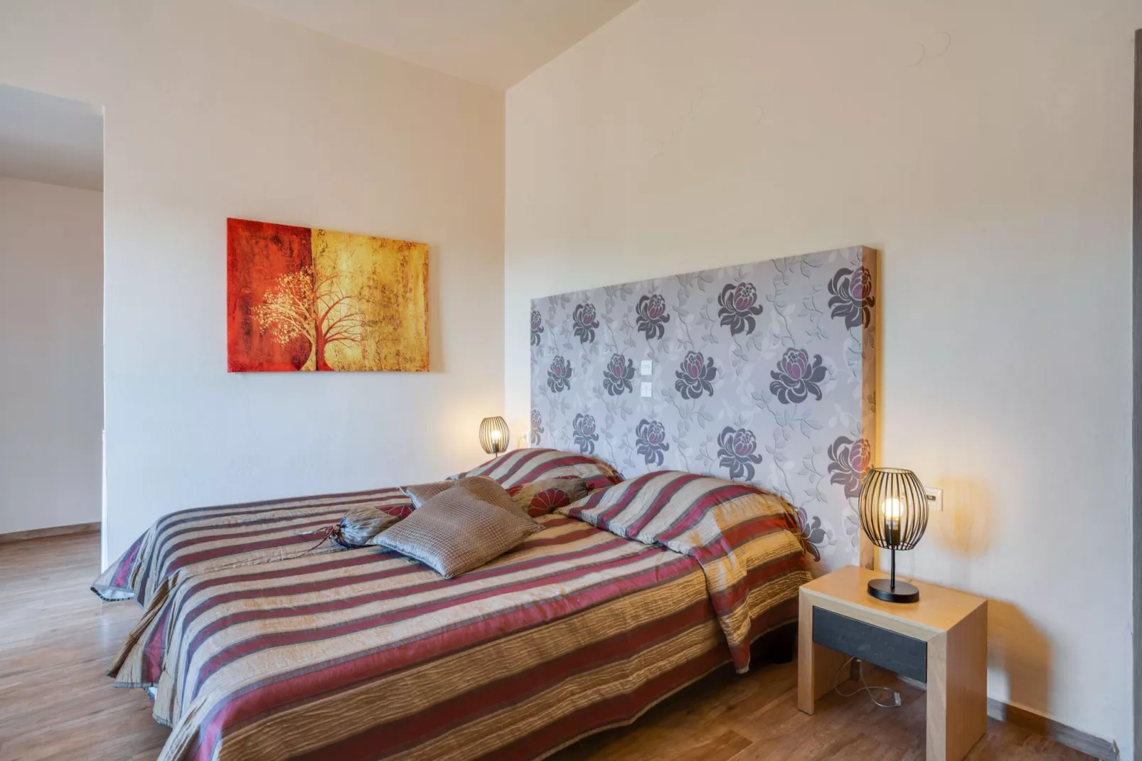 Sfeervolle studio op Lesbos met een balkon