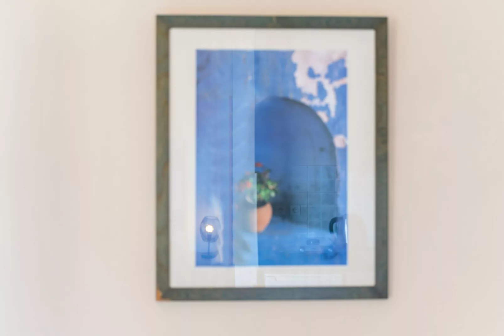 Sfeervolle studio op Lesbos met een balkon-Sfeer