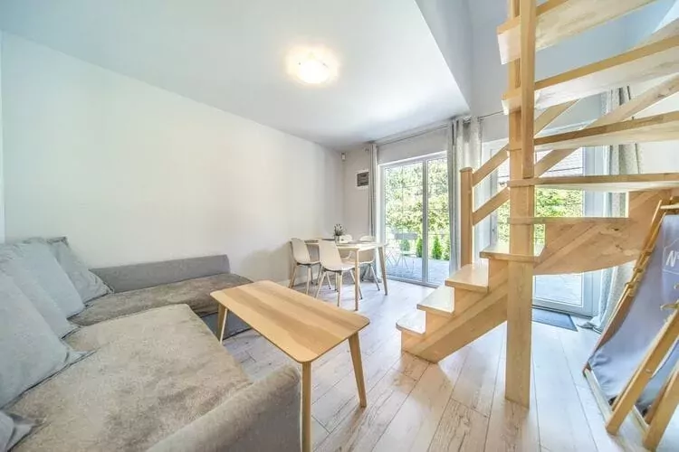 Domek wakacyjny dla 6 osób Pobierowo-Woonkamer