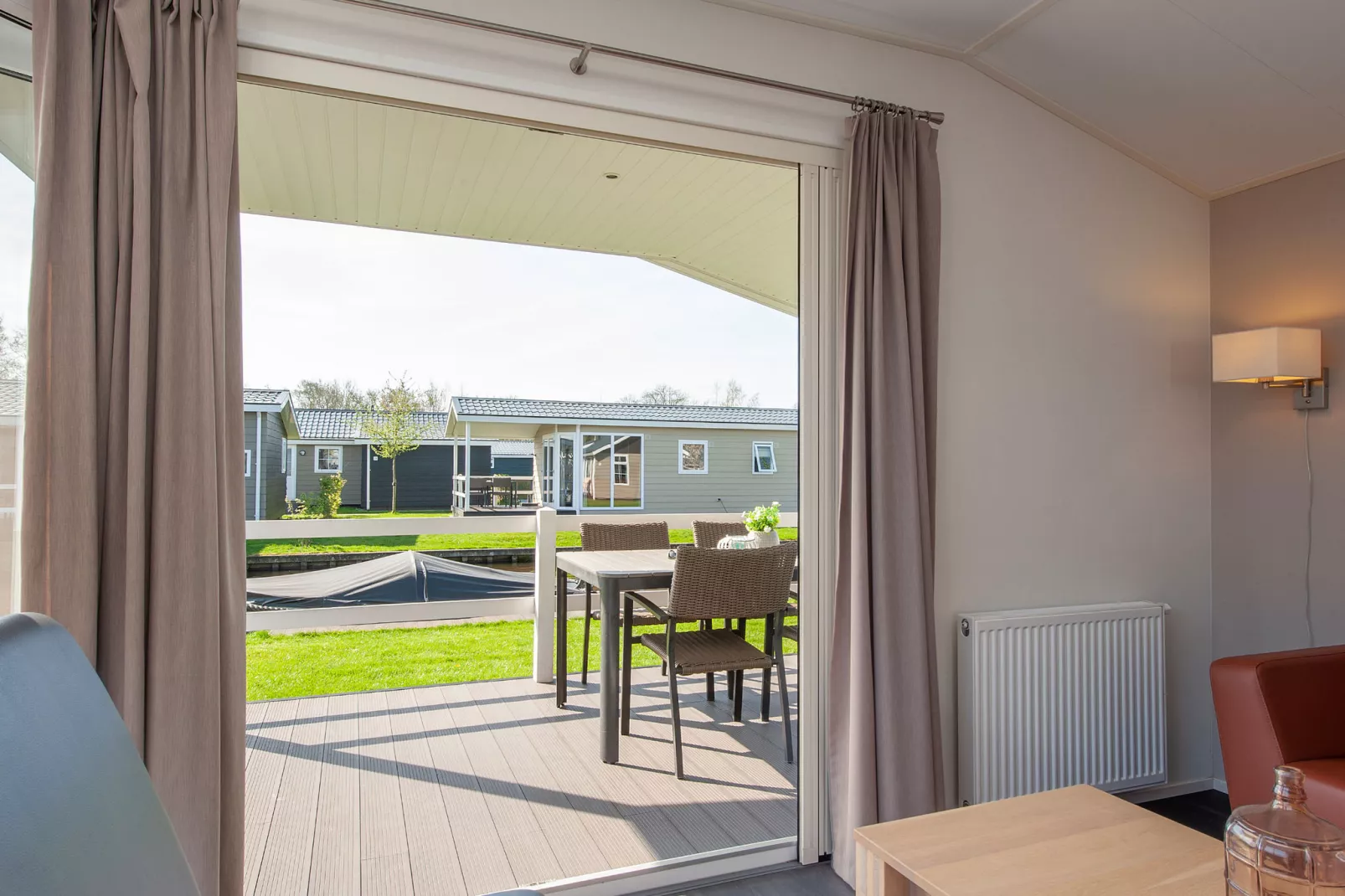 Vakantiepark Giethoorn 3-Uitzicht zomer