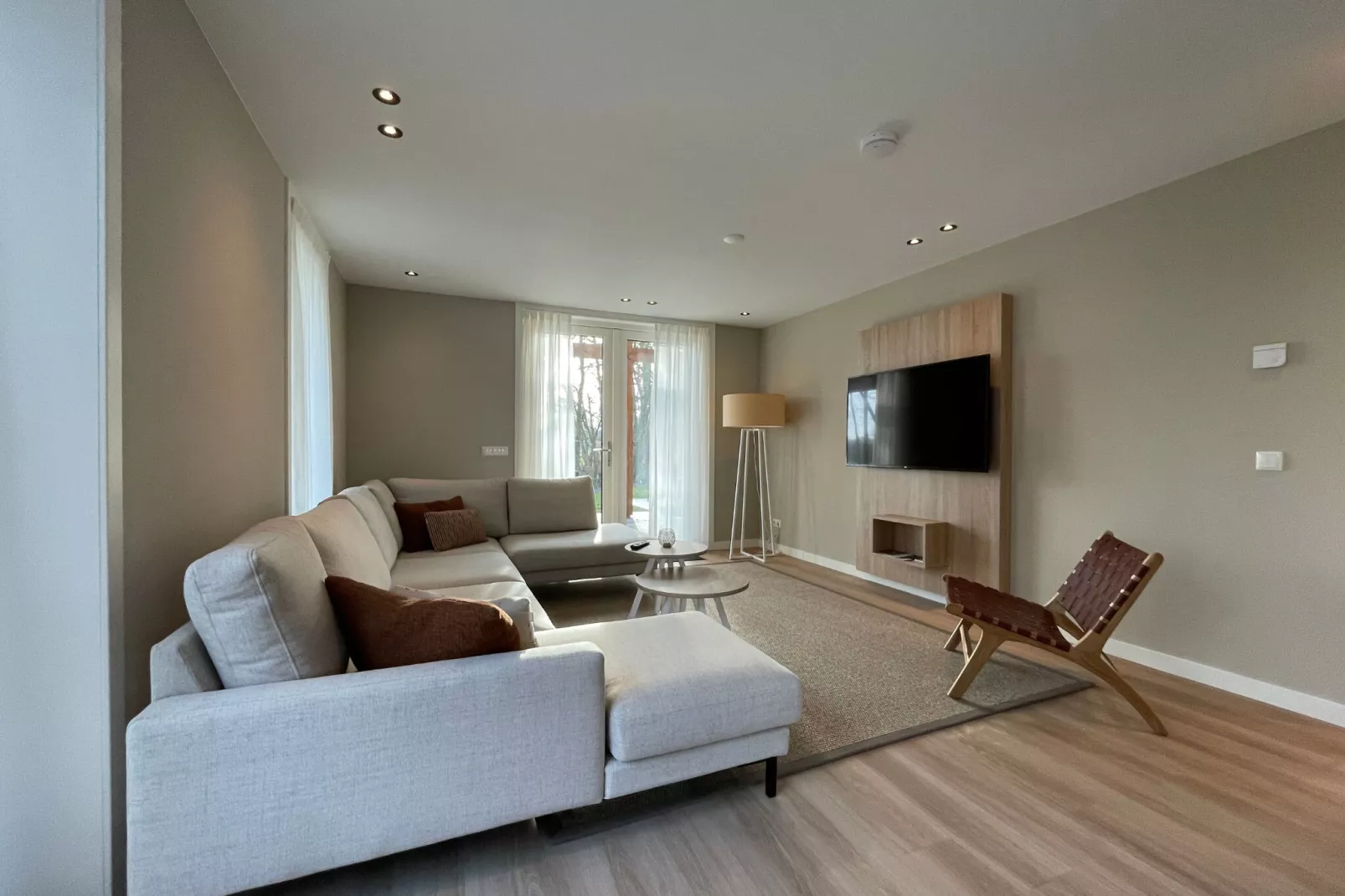 Bos Villa met Hottub & Sauna  8 personen-Woonkamer