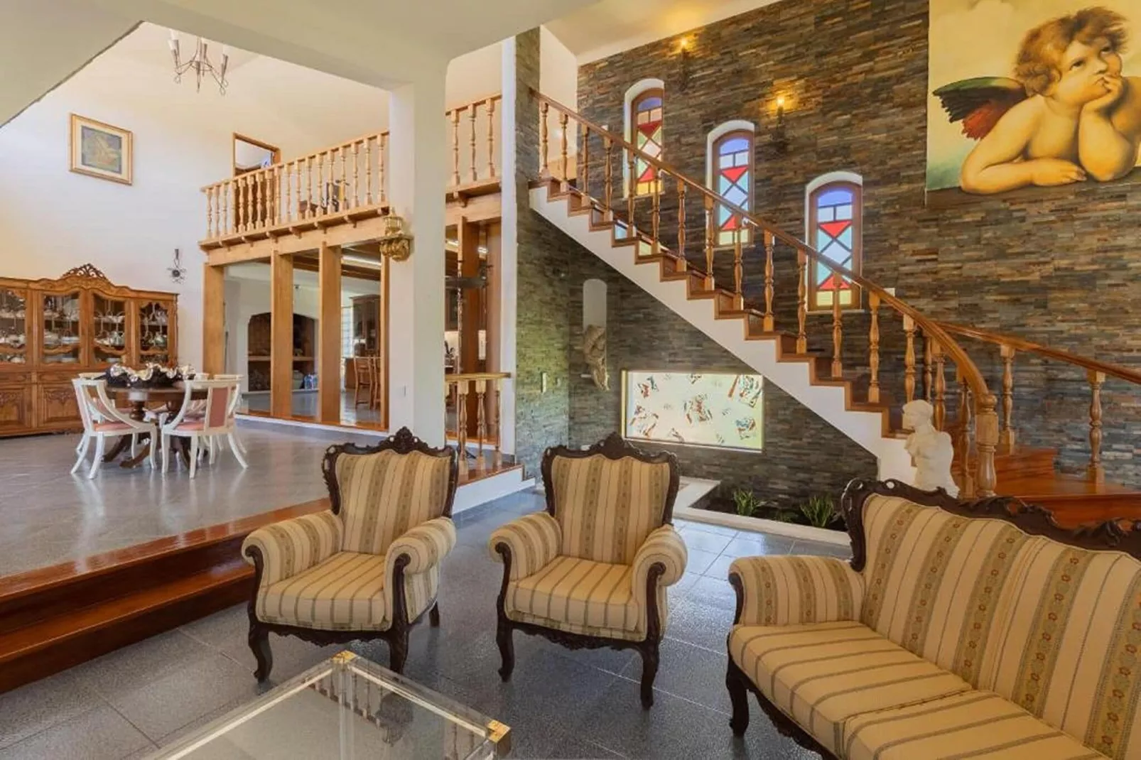 Villa Pétalos de Amor-Woonkamer