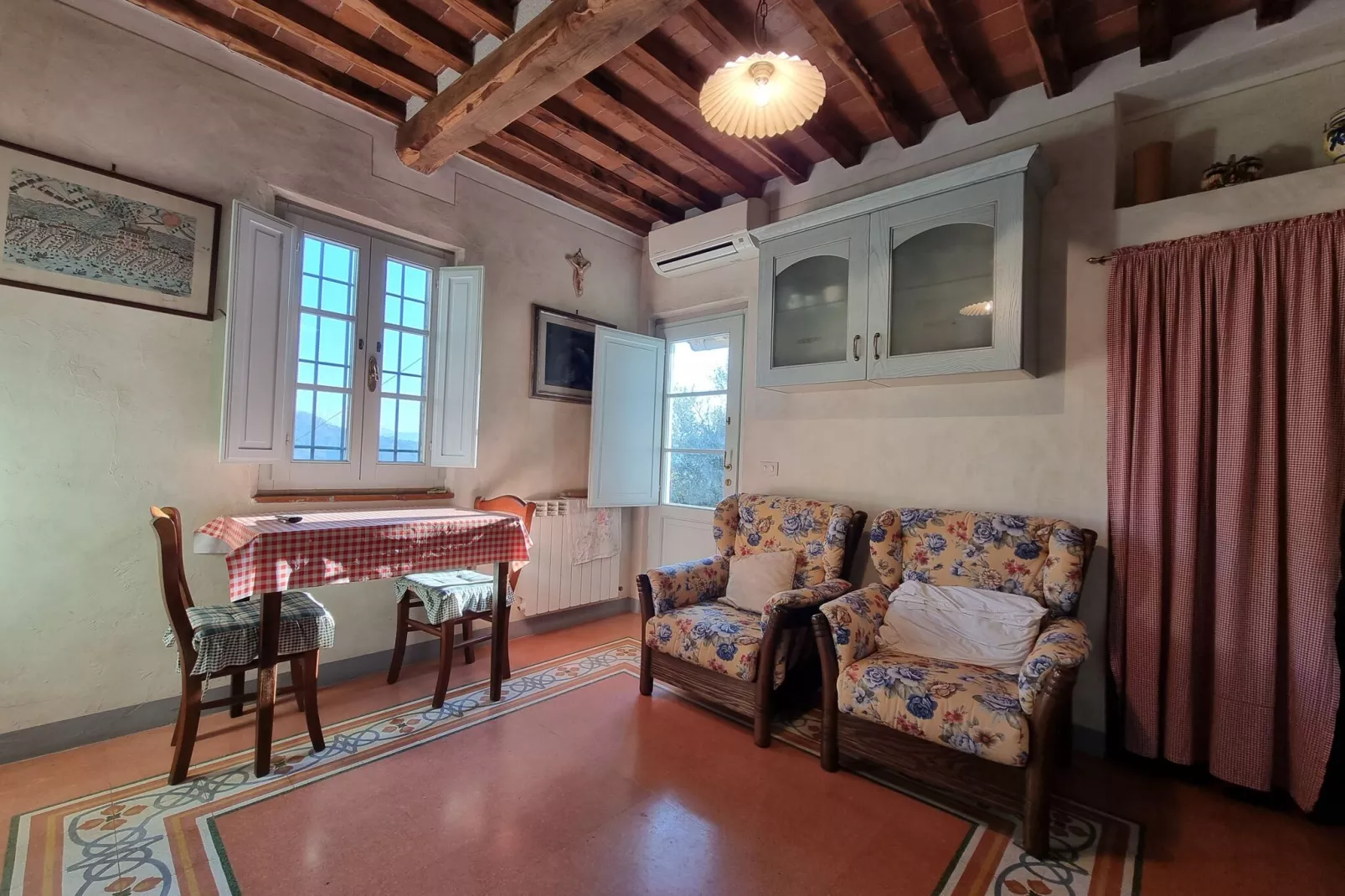 Casa Orbicciano & Nido d'amore - Woonkamer