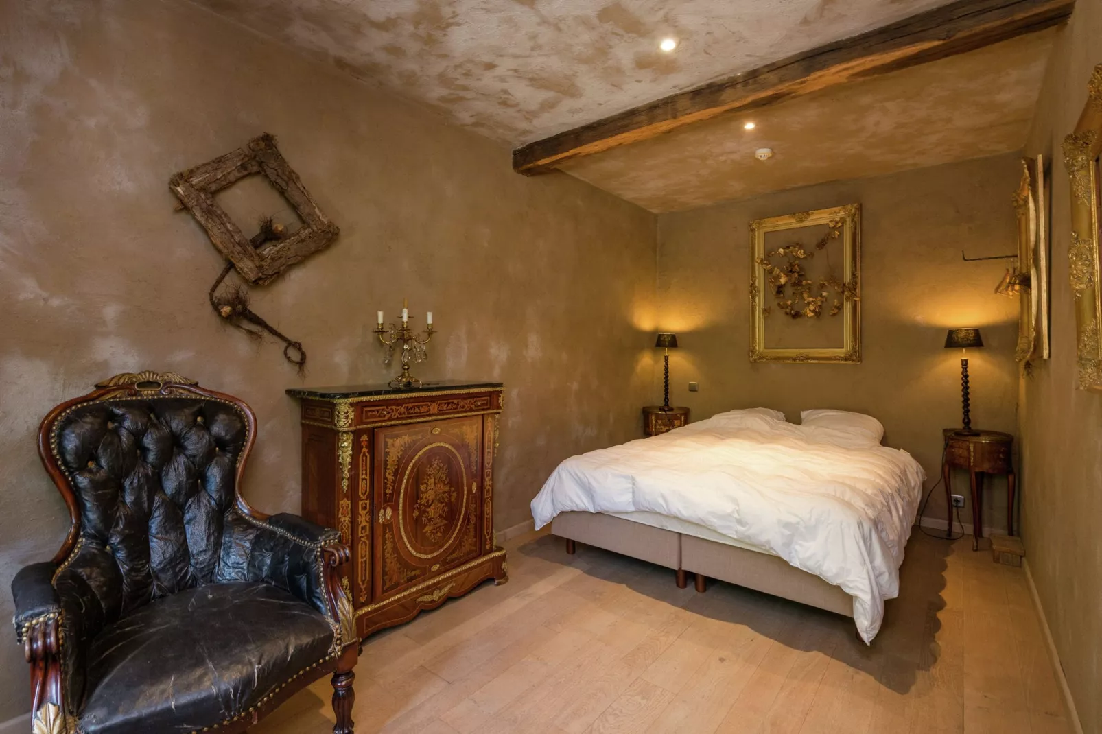 Le Vieux Moulin-Slaapkamer
