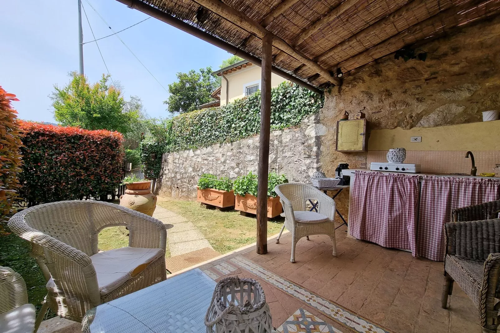 Casa Orbicciano & Nido d'amore - Terrasbalkon
