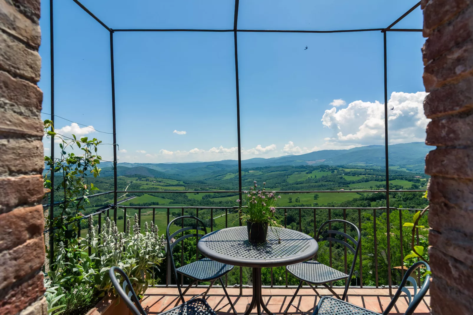 Vista dalla Terrazza-Terrasbalkon