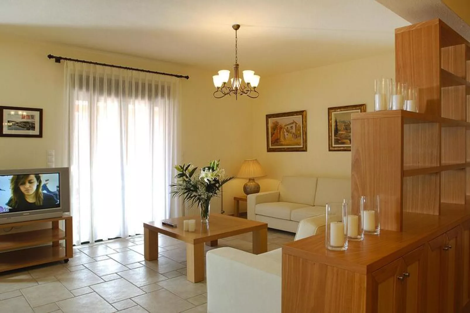 Villa in Agios Nikolaos in de buurt van watersport-Woonkamer