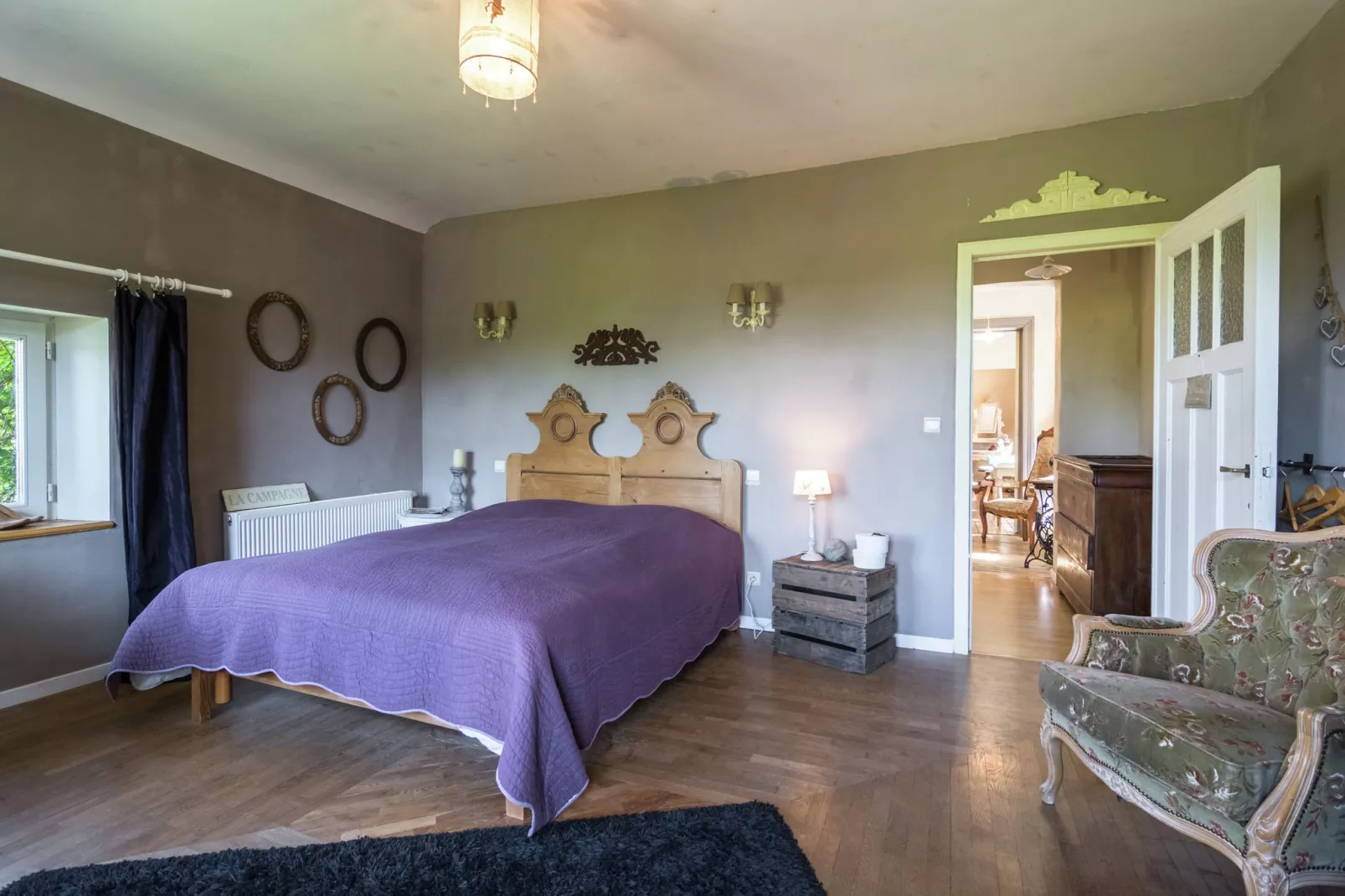 La Ferme Tirou-Slaapkamer