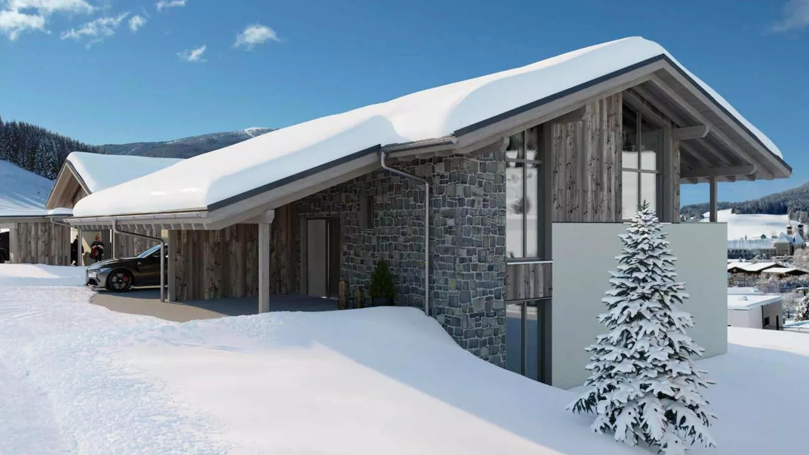 Grebenzen Lodge 51A-Exterieur winter