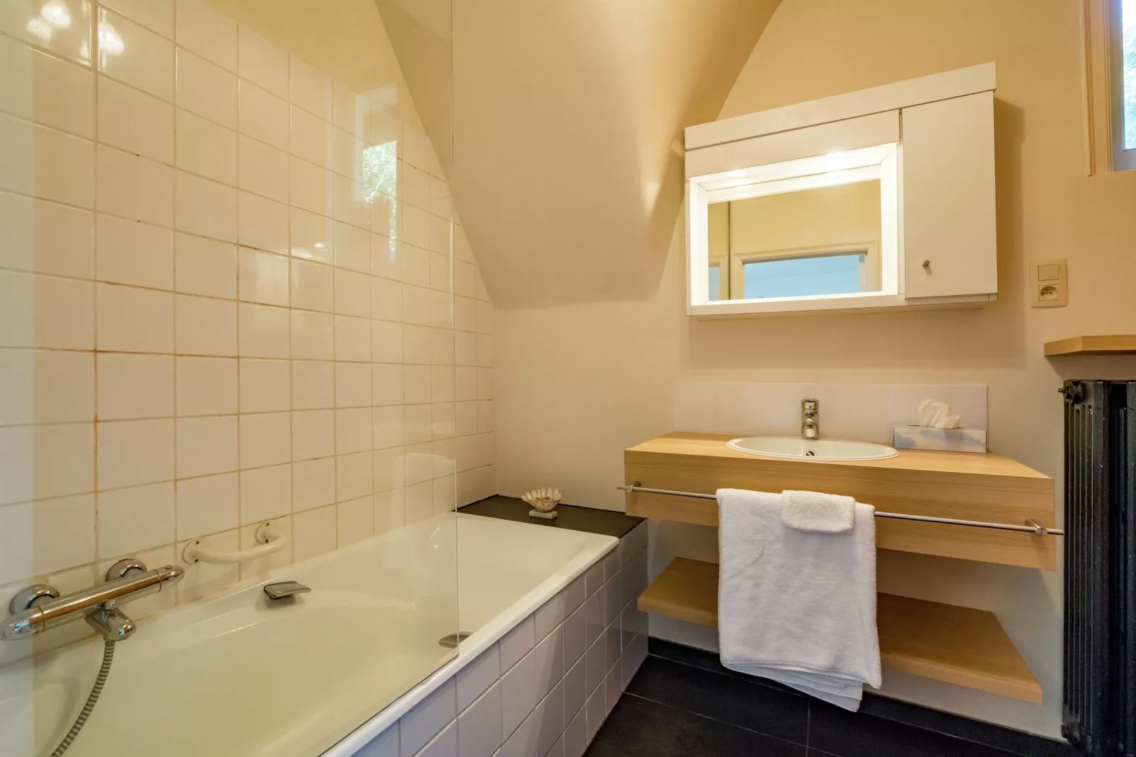 Villa Bos en Zee-Badkamer