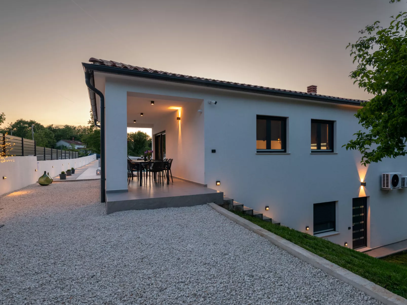 Villa 'M'-Buiten