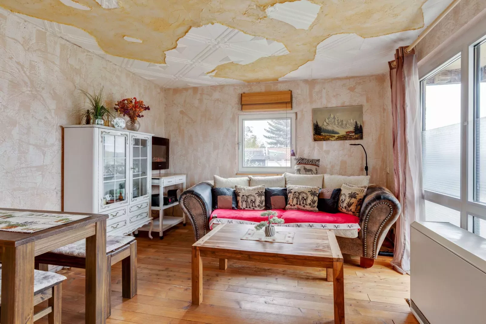 Hundefreundliches Ferienhaus am See MIT Whirlpool-Woonkamer