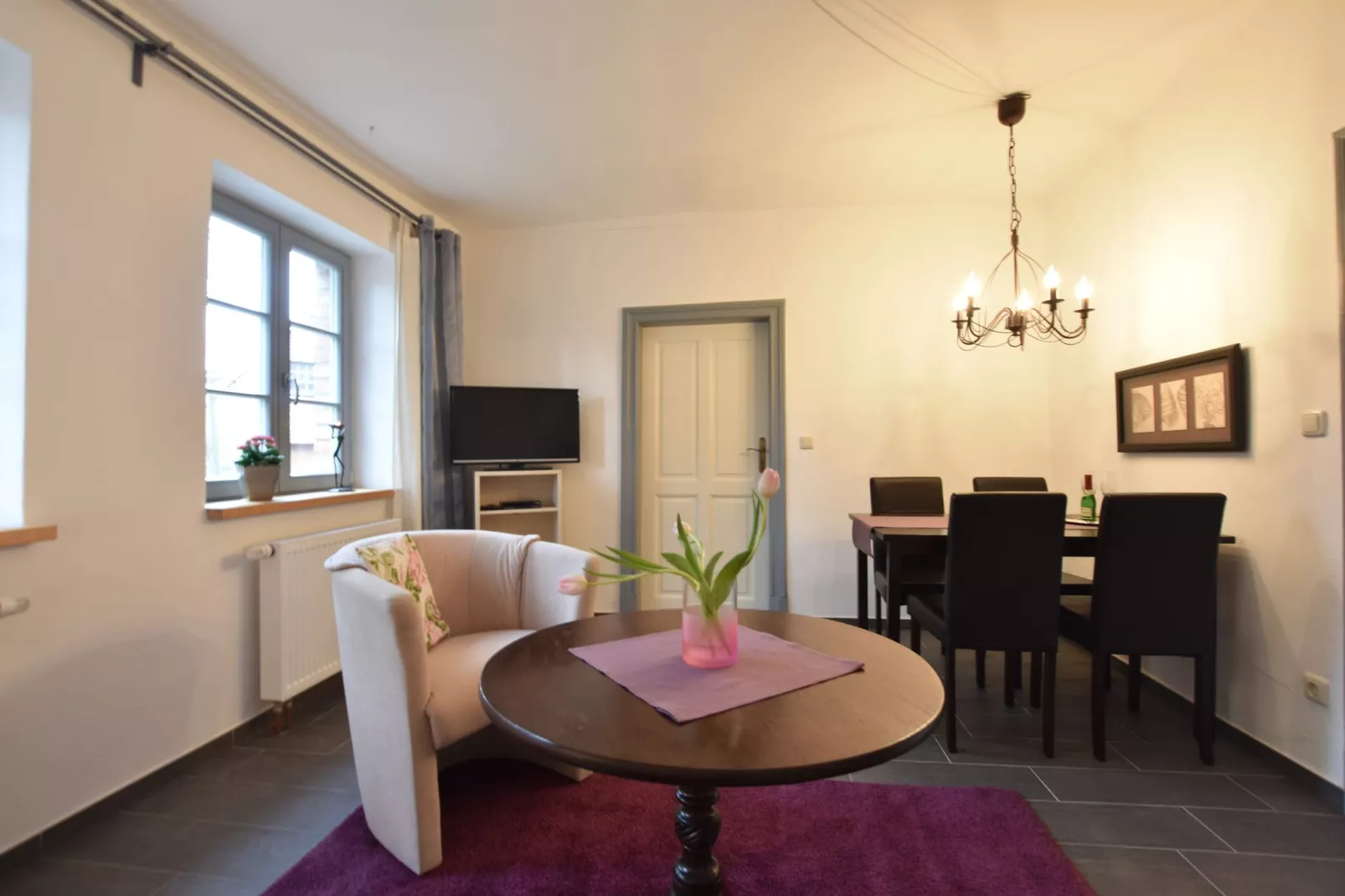 Stadthaus Klütz 2-Woonkamer