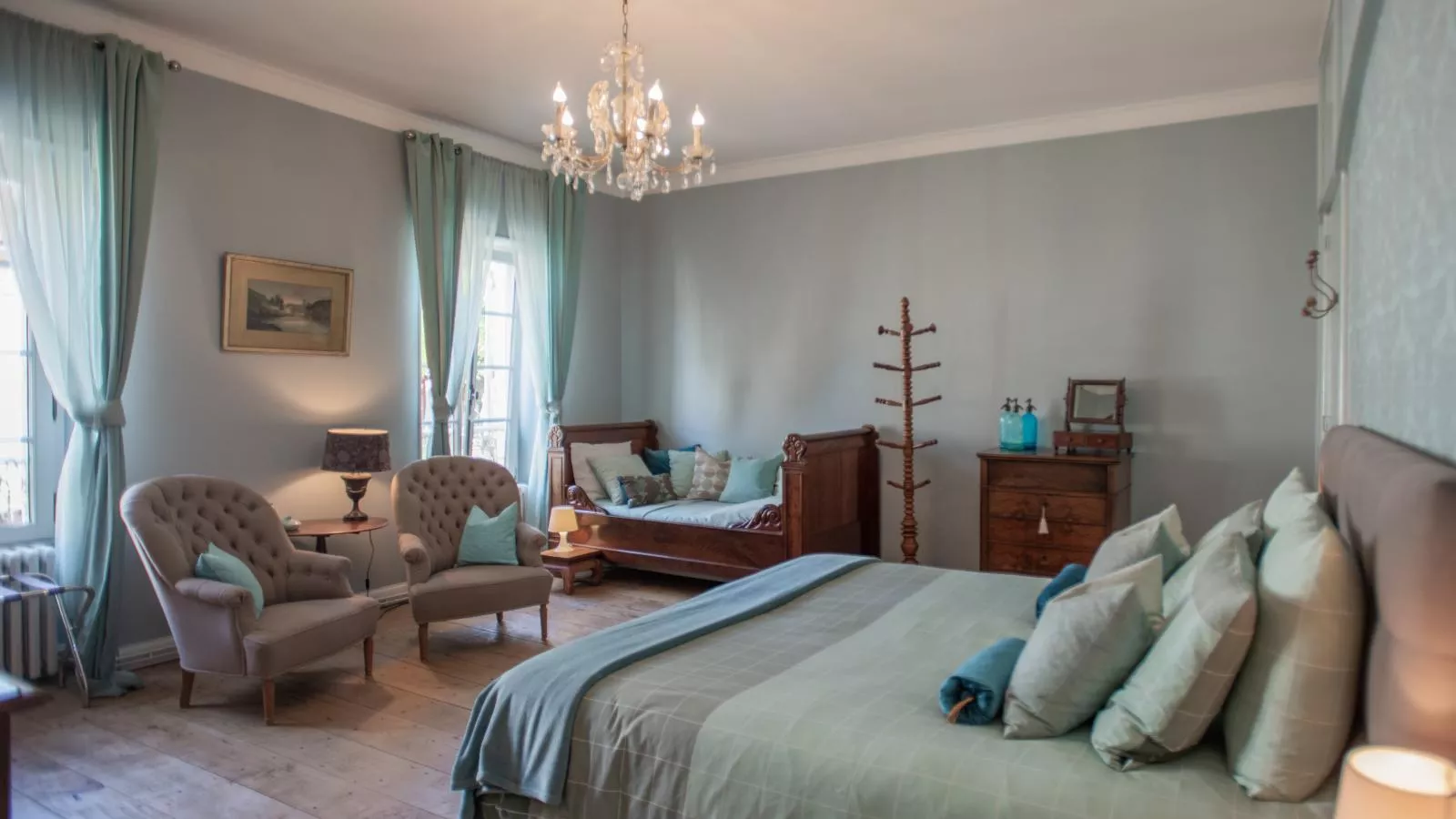 Gîte Côté Rivière-Slaapkamer
