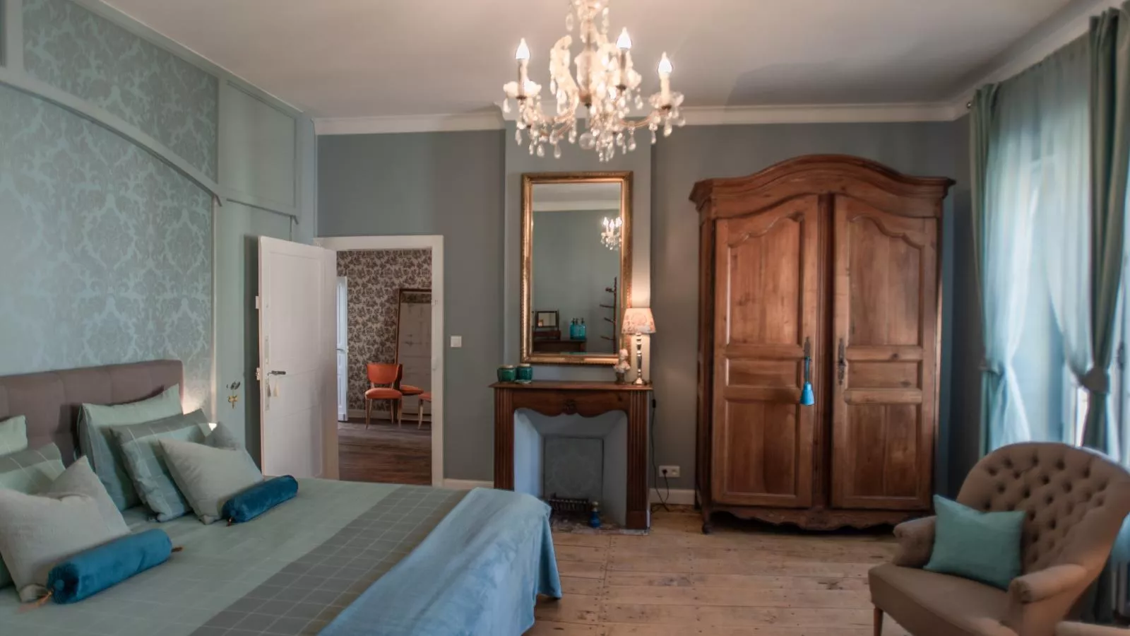Gîte Côté Rivière-Slaapkamer