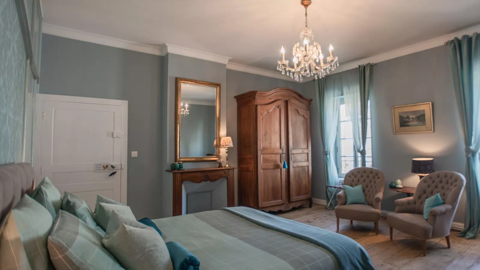 Gîte Côté Rivière-Slaapkamer