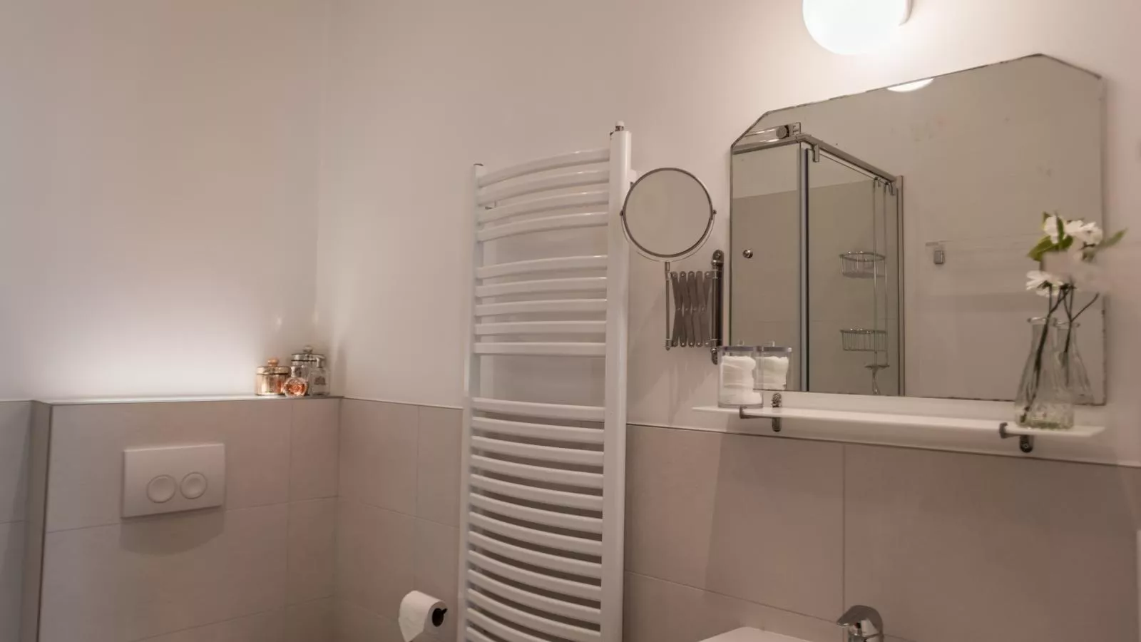 Gîte Côté Rivière-Badkamer