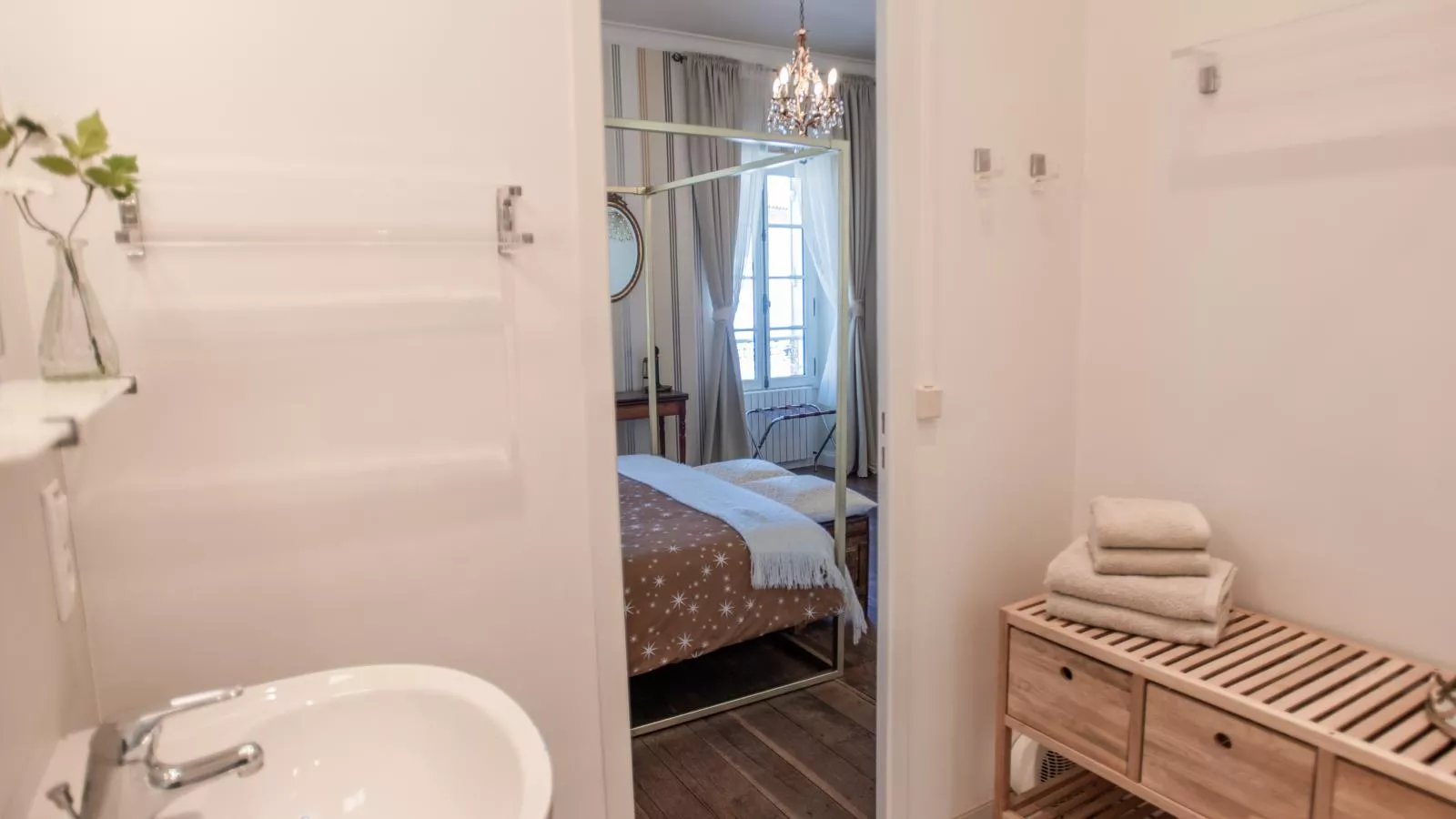 Gîte Côté Rivière-Badkamer