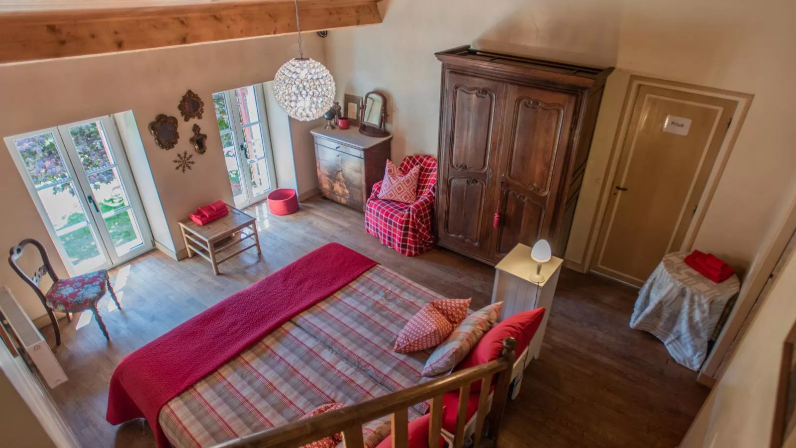 Gîte Côté Rivière-Slaapkamer