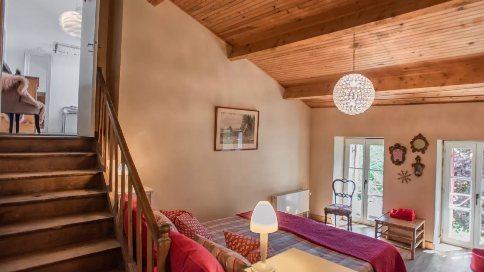 Gîte Côté Rivière-Slaapkamer