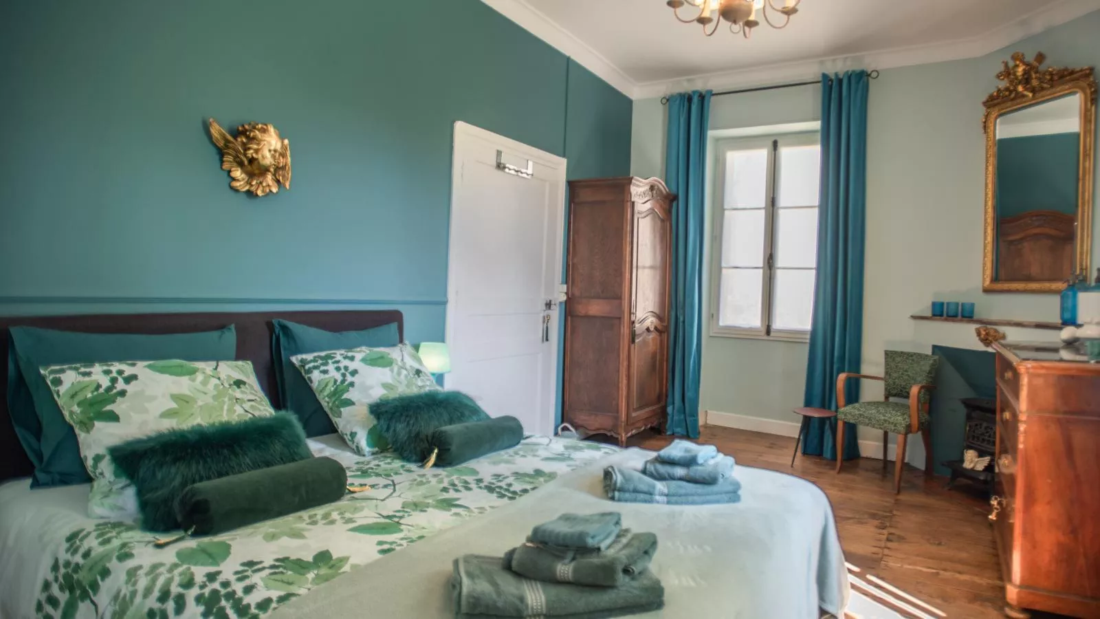 Gîte Côté Rivière-Slaapkamer