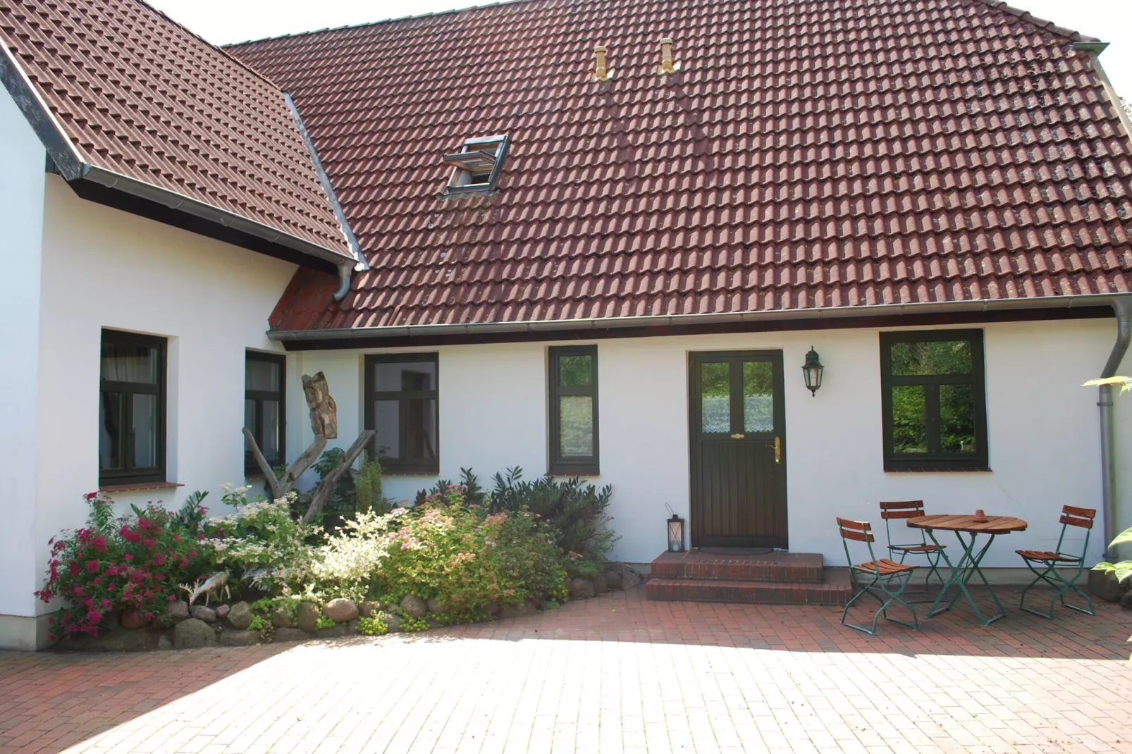 Rustikale Wohnung Fehmarn-Buitenkant zomer