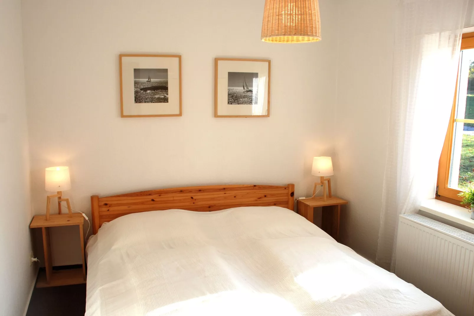 Ferienhaus Im Gutshofpark mit Sauna-Slaapkamer