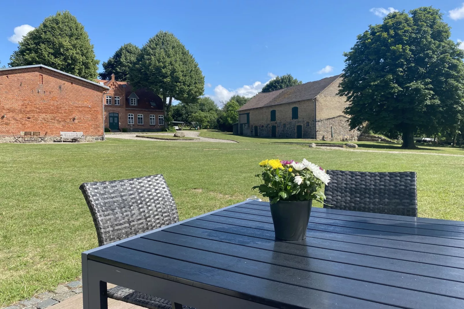 Ferienhaus Im Gutshofpark mit Sauna-Sfeer