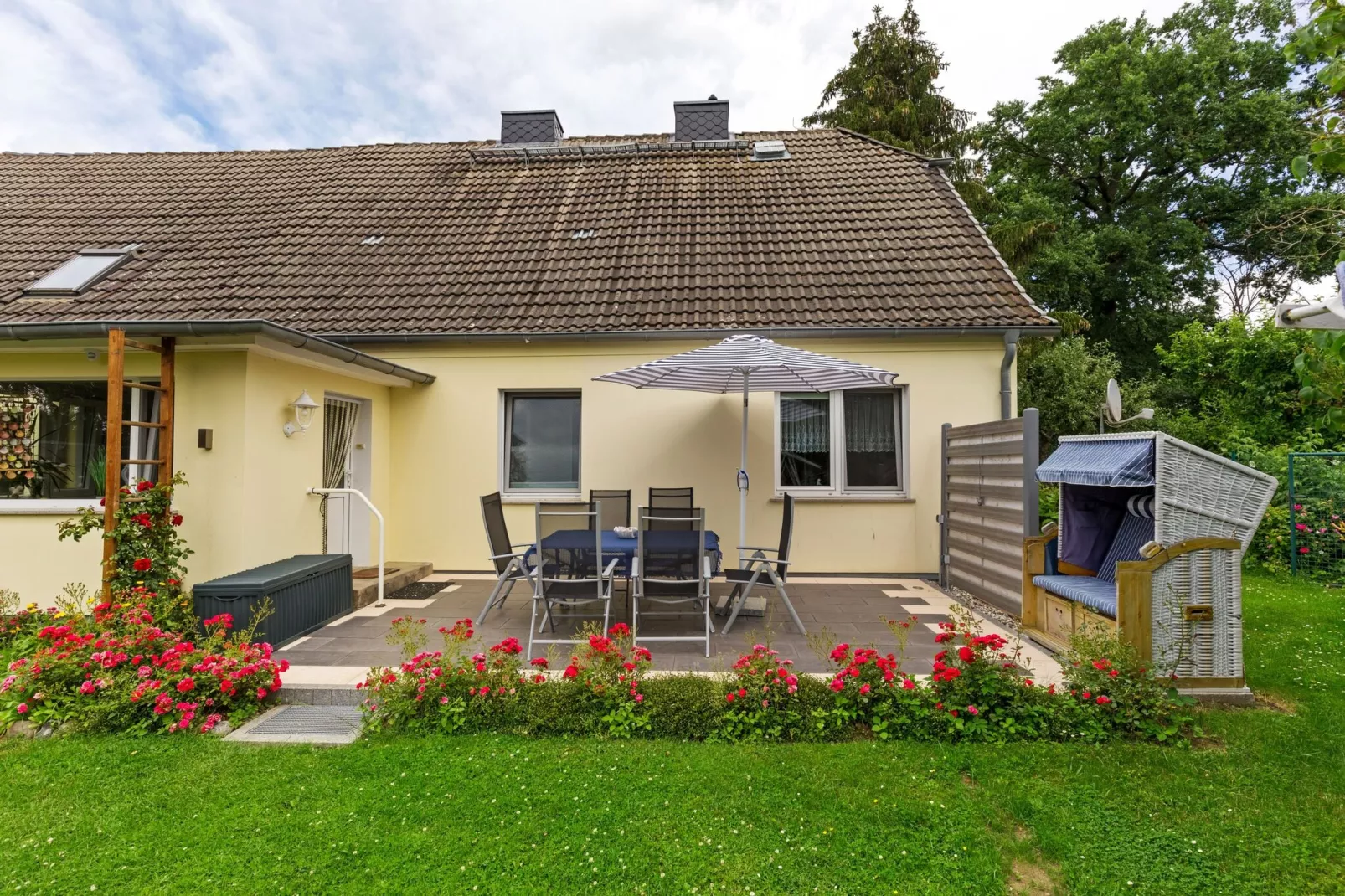 Ferienhaus Johanna-Buitenkant zomer