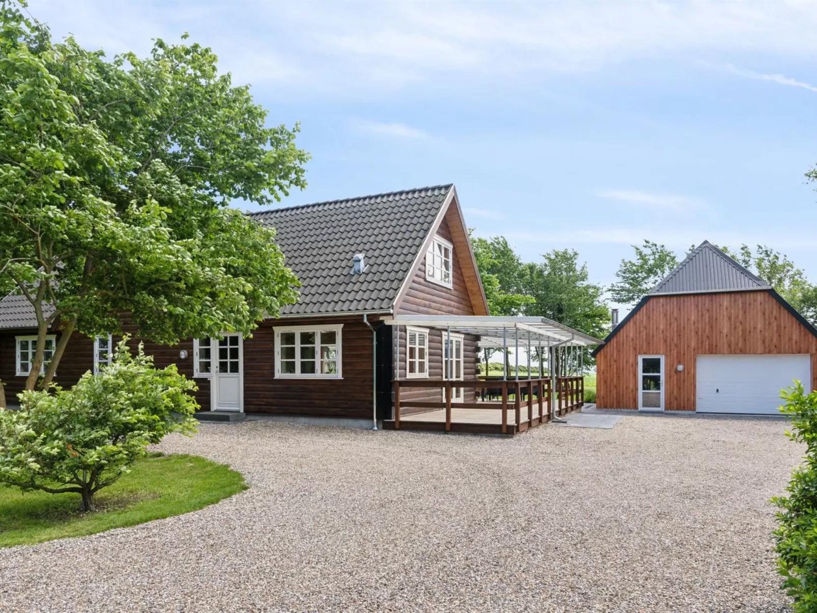"Månviva" - 150m to the inlet-Buiten
