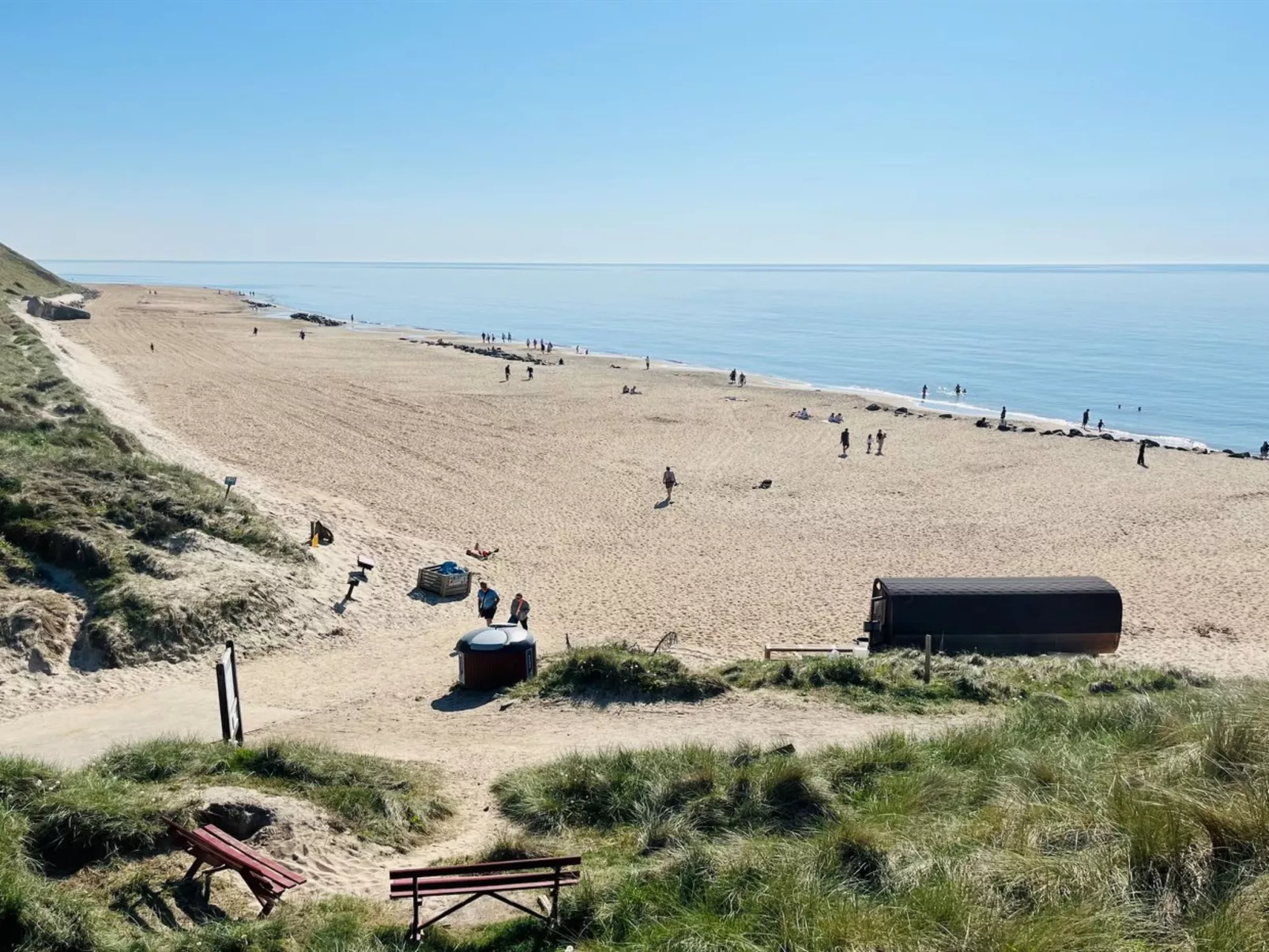 "Vilmar" - 1.2km from the sea-Buiten