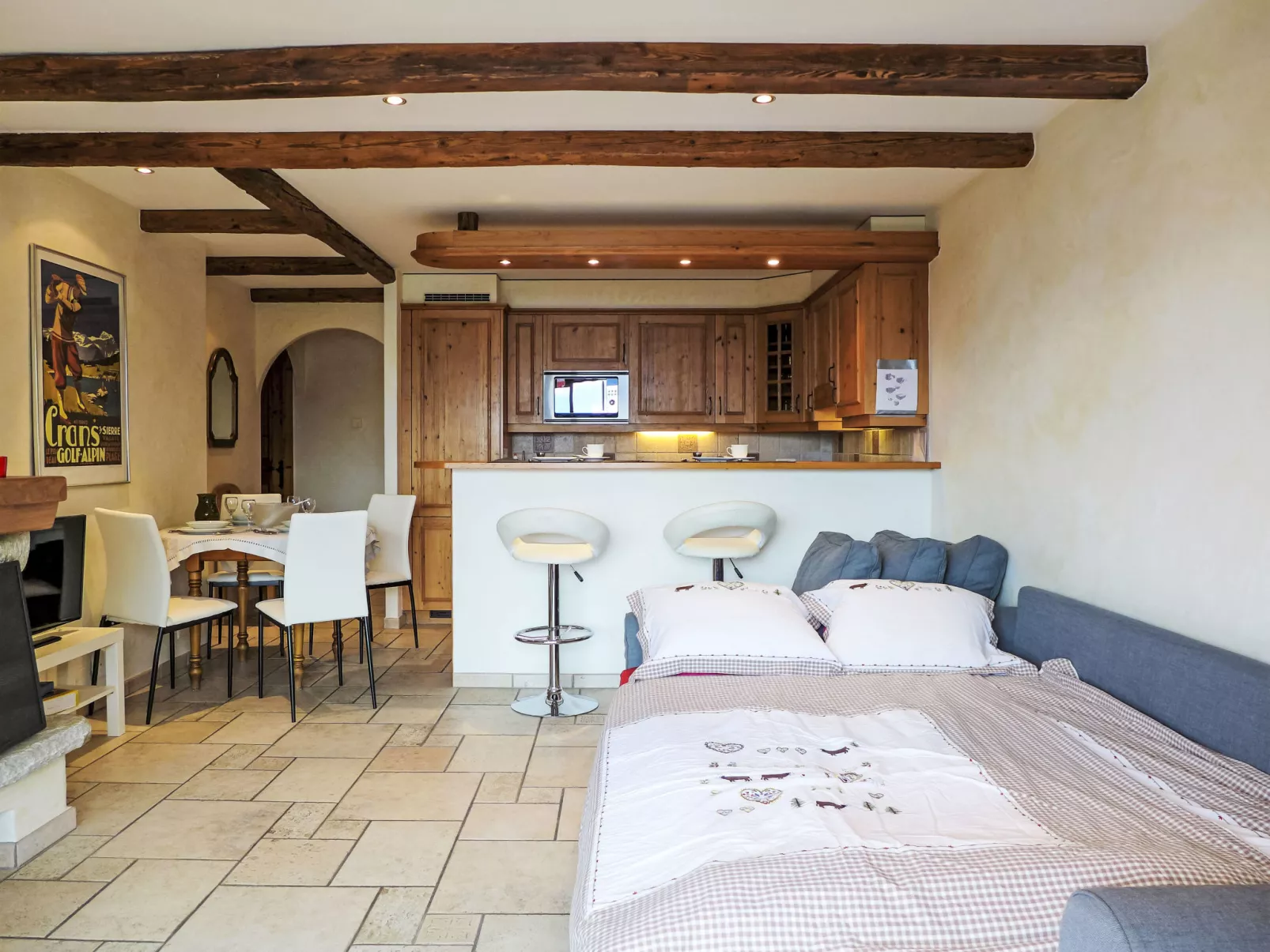 Résidence Le Chalet 5-Binnen