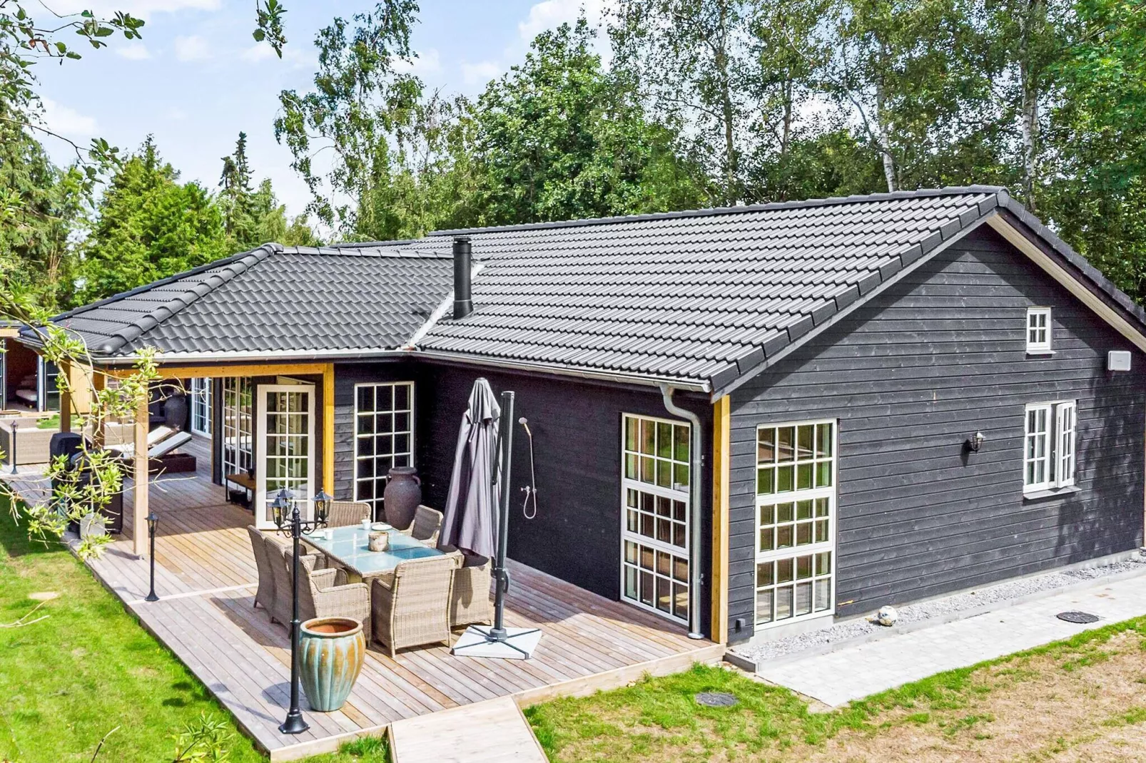 5 sterren vakantie huis in Væggerløse-By Traum-Buitenlucht