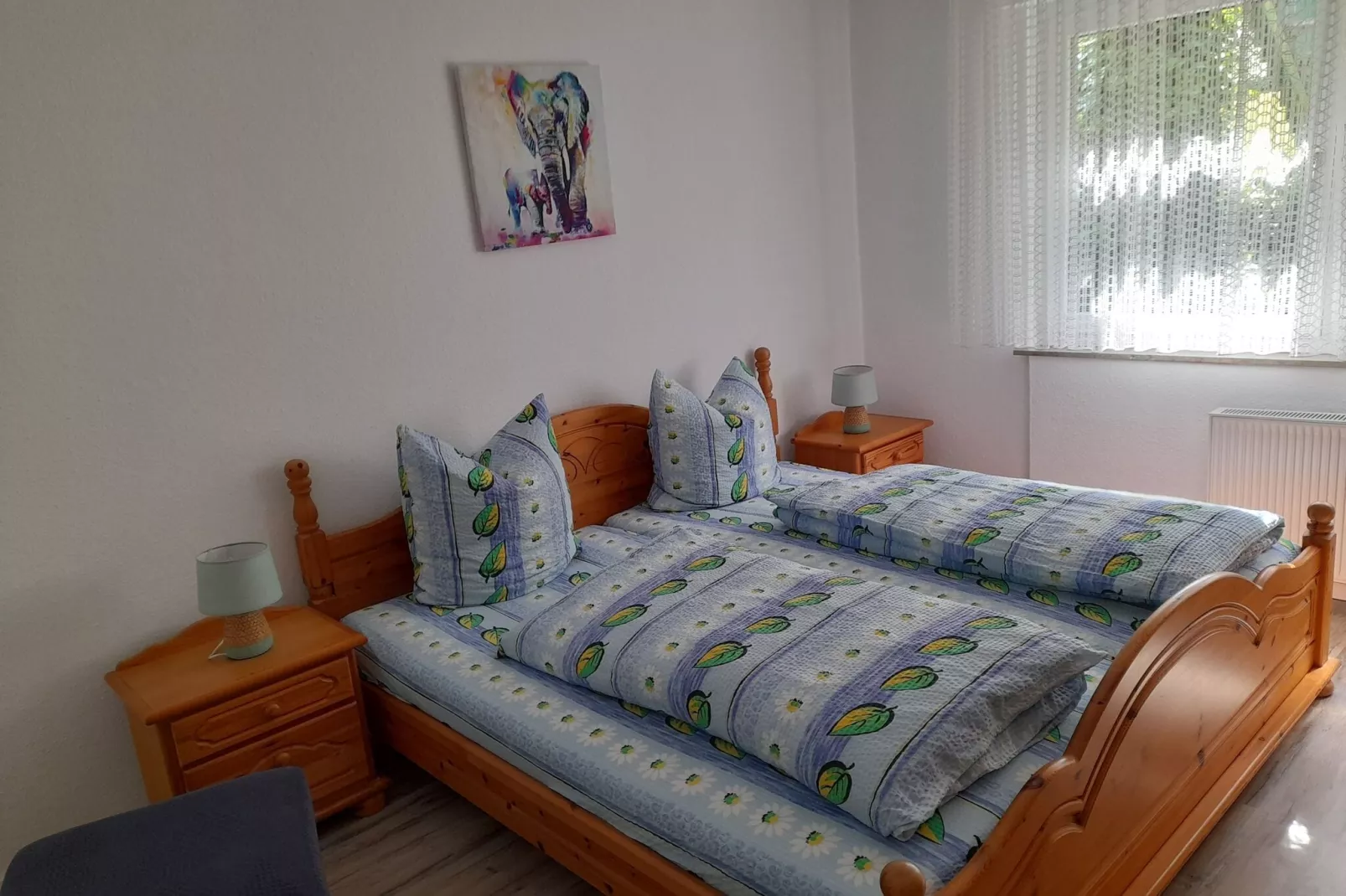 Ferienwohnung am Wald-Slaapkamer