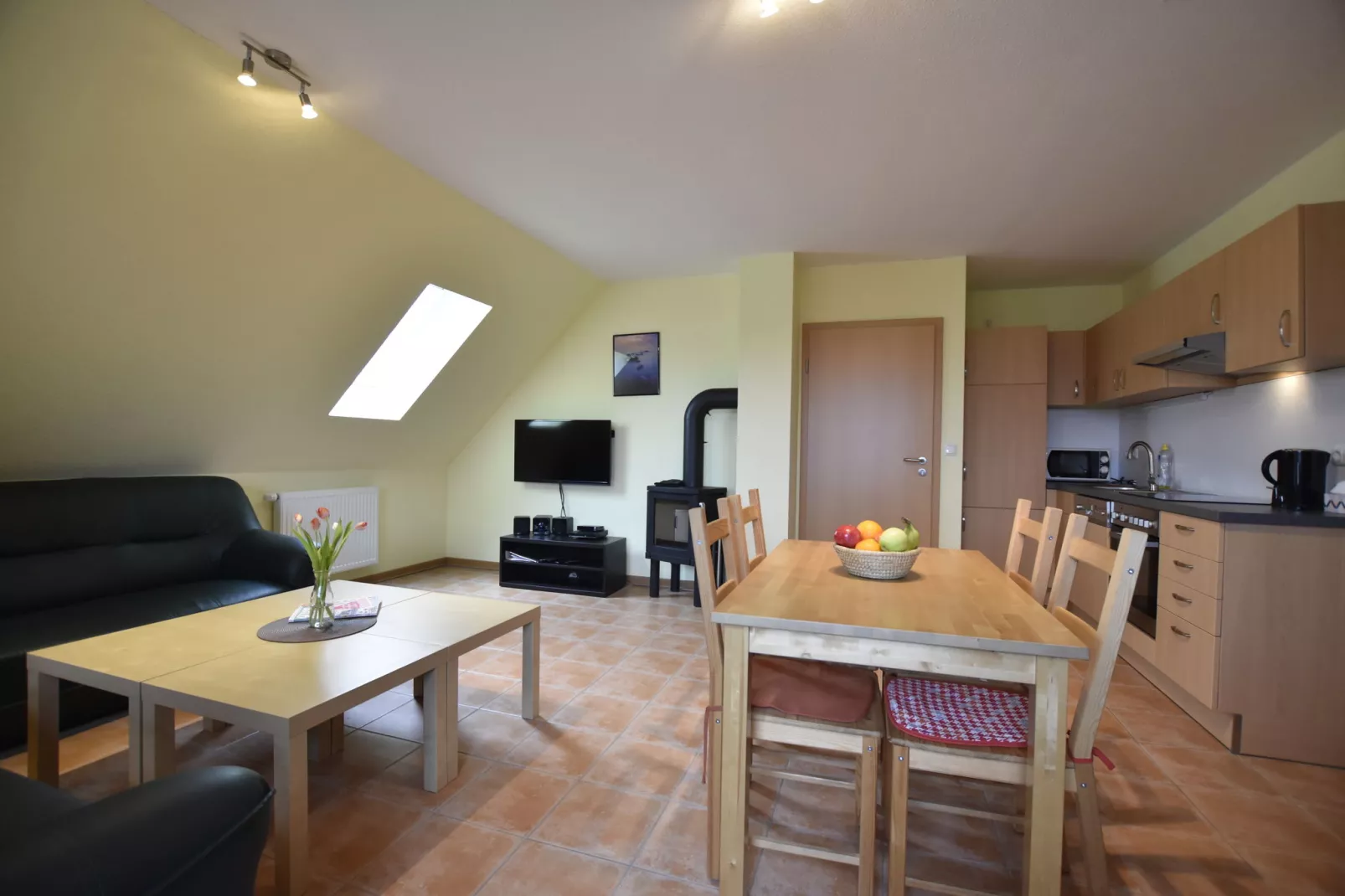 Ferienhaus für Gruppen Z5-Woonkamer
