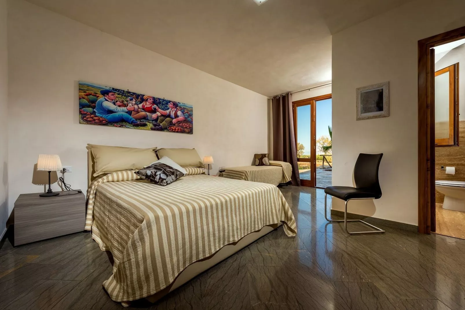 Villa Le Muse-Slaapkamer