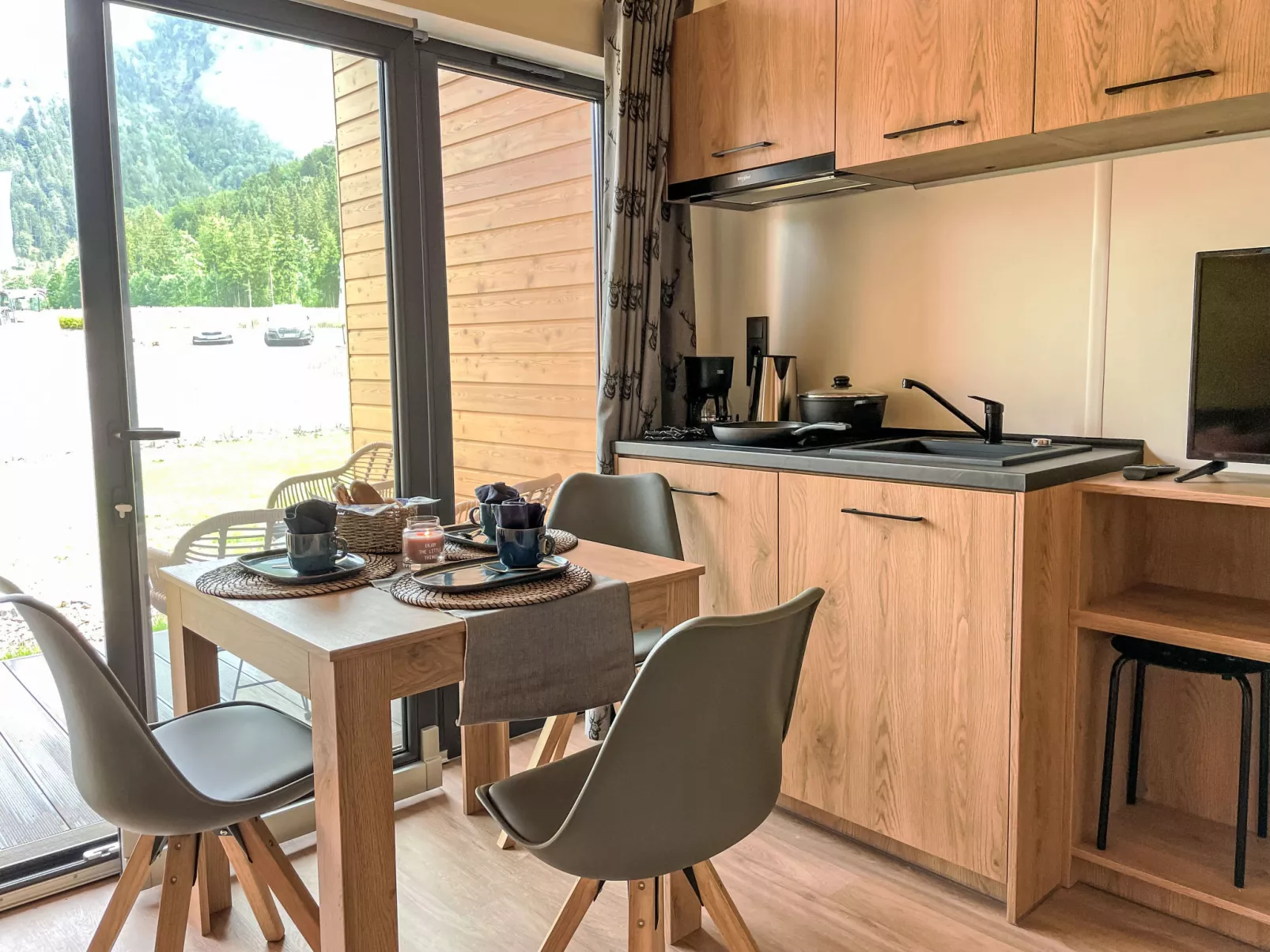 Tiny Haus Glockenalm-Schliersee Lodge-Binnen