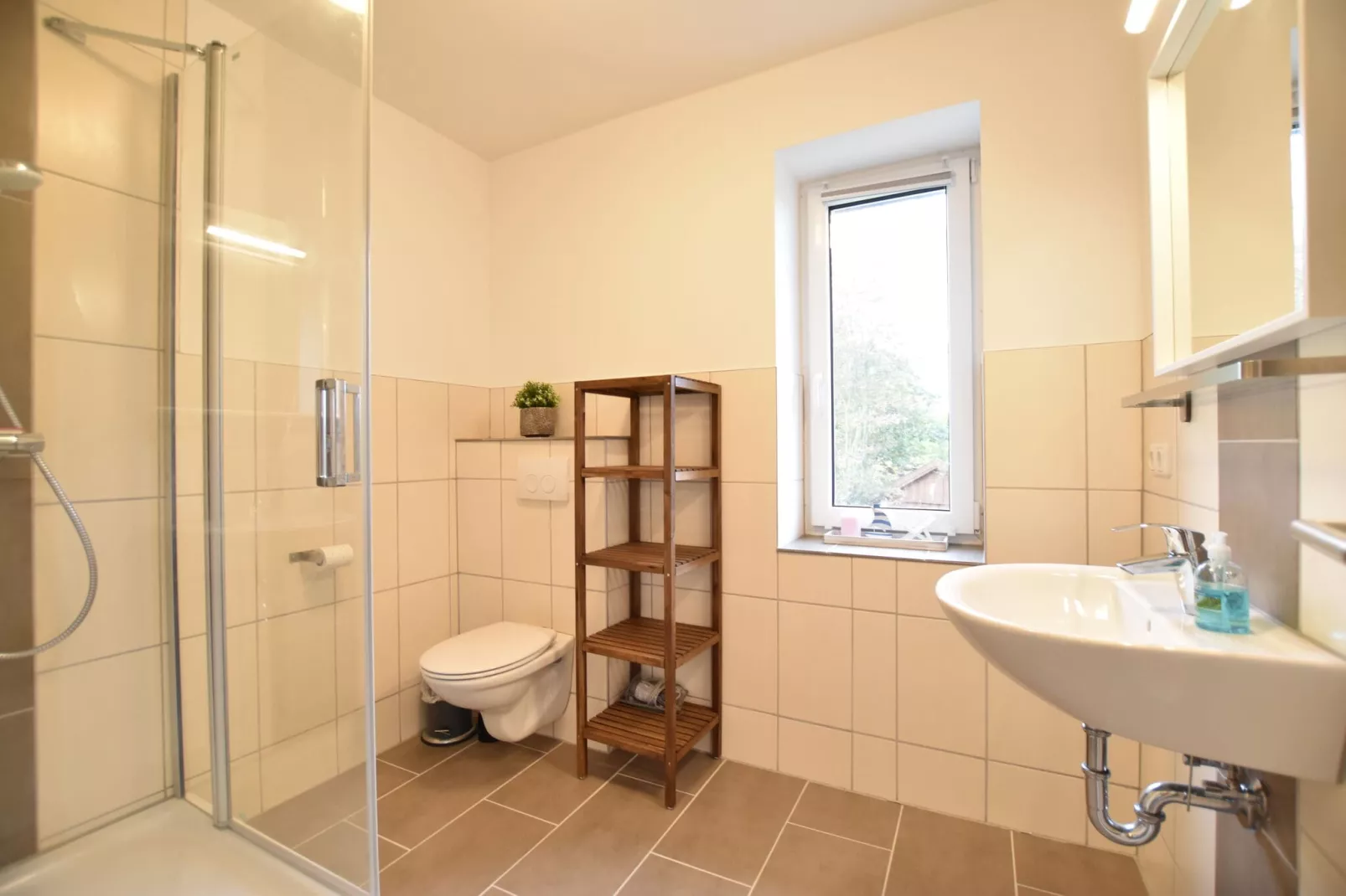 Ferienwohnung Gänseblümchen-Badkamer