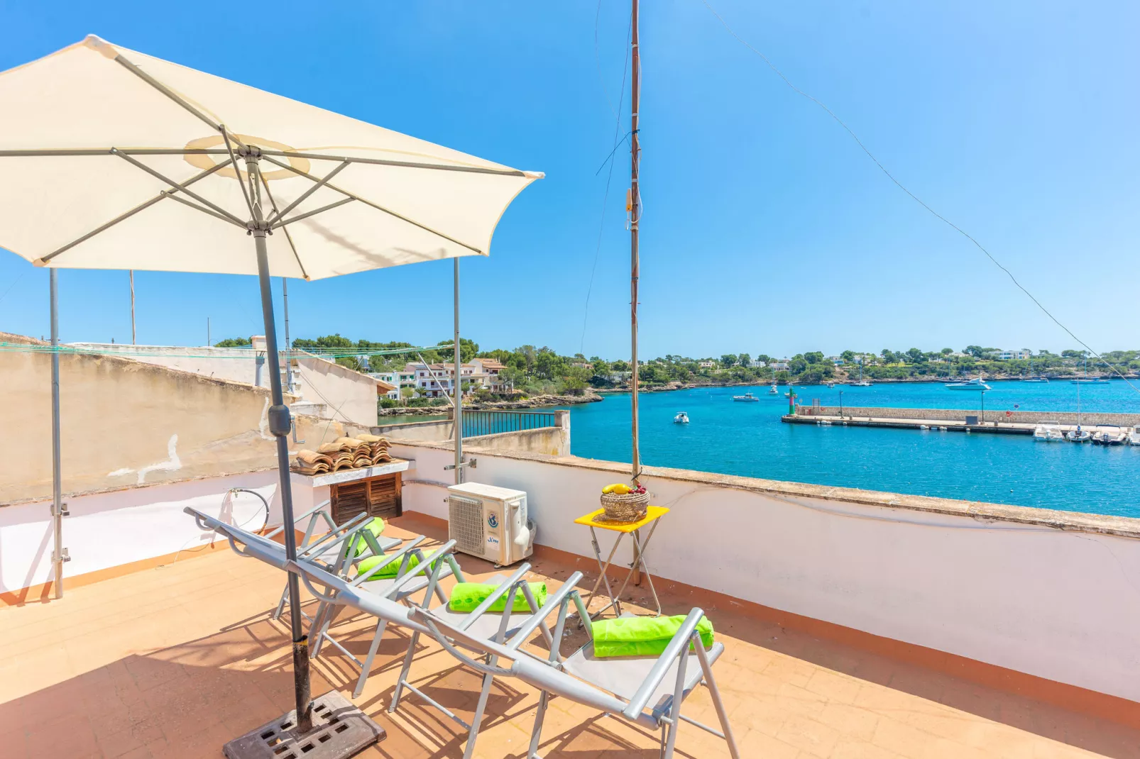 Cas Padrins (portopetro)-Terrasbalkon