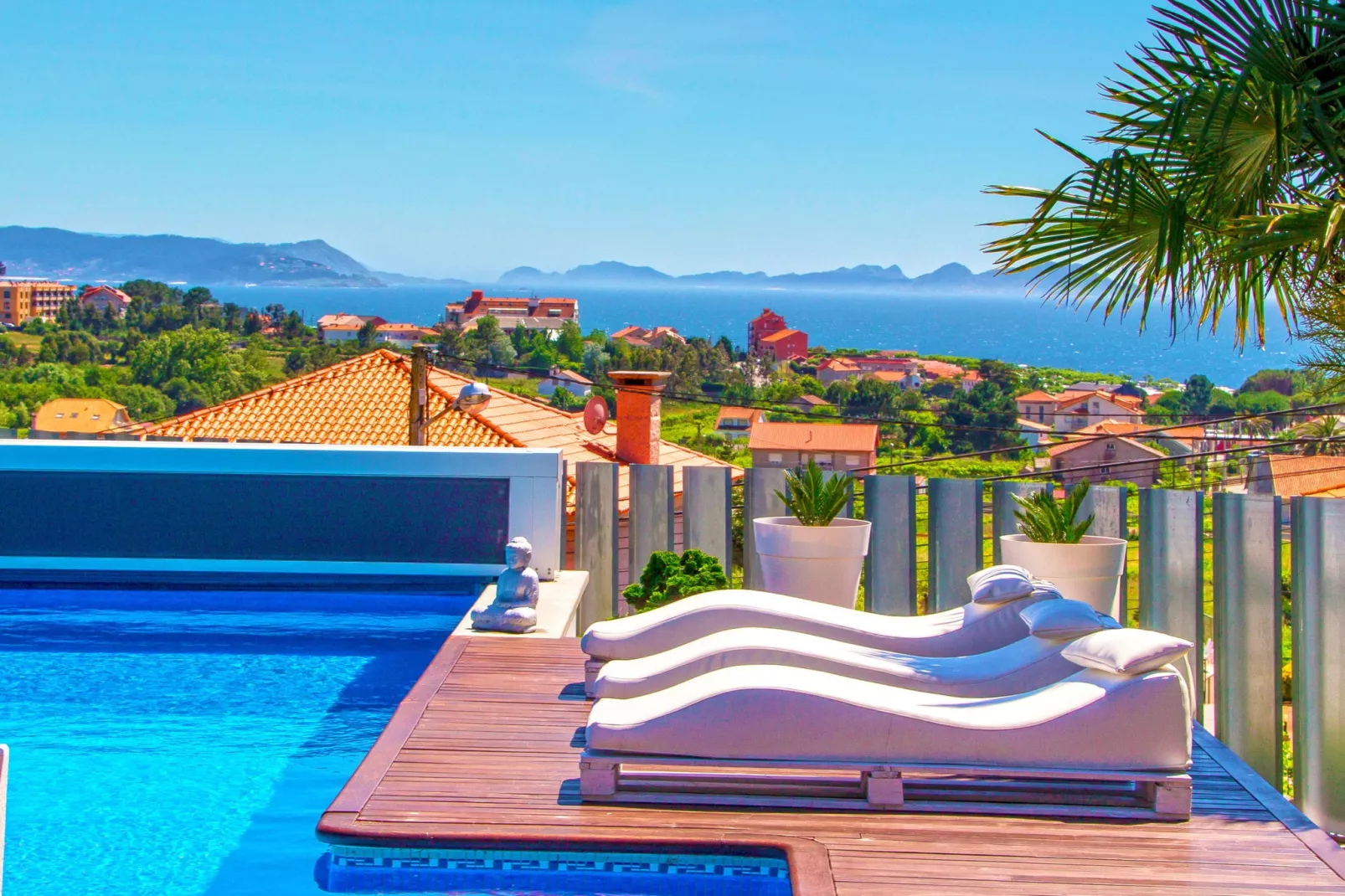 Villa Catro Faros-Zwembad