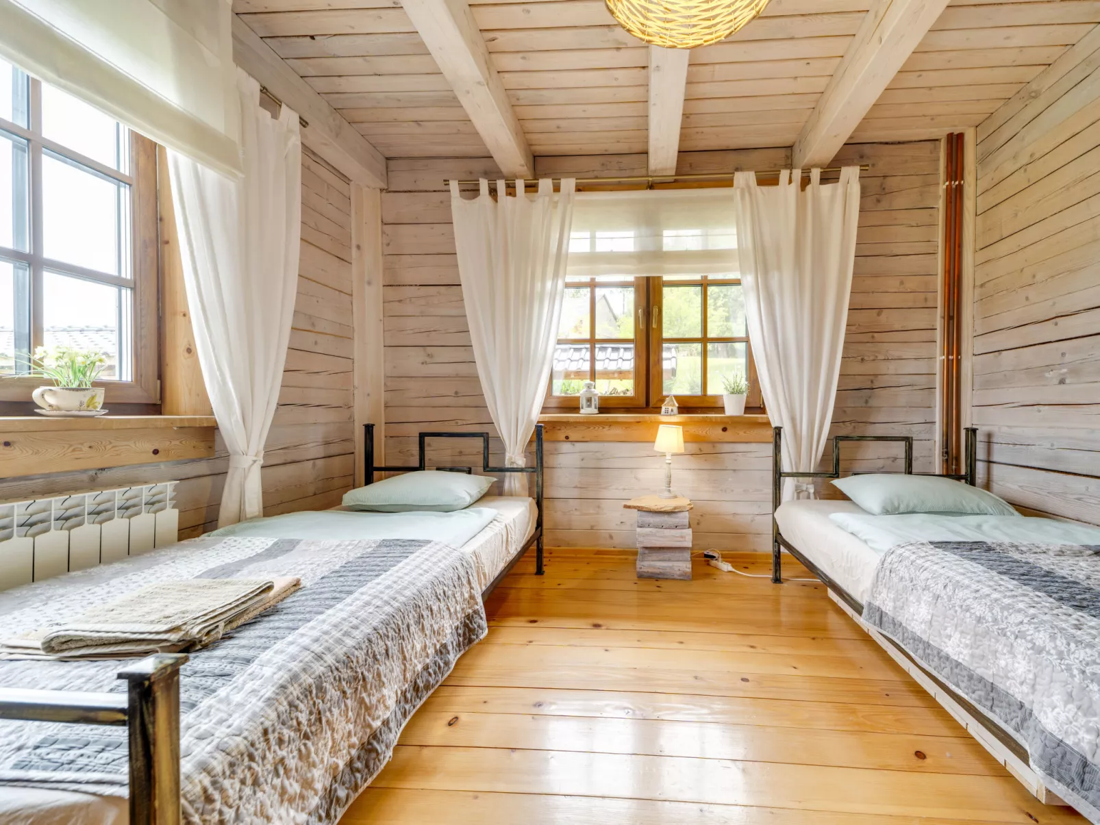 Bieszczady Chata-Binnen