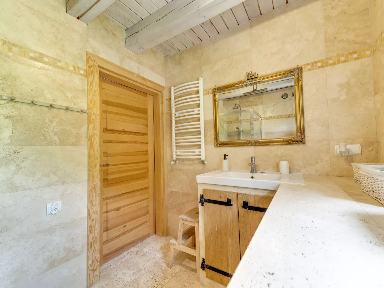 Bieszczady Chata-Binnen