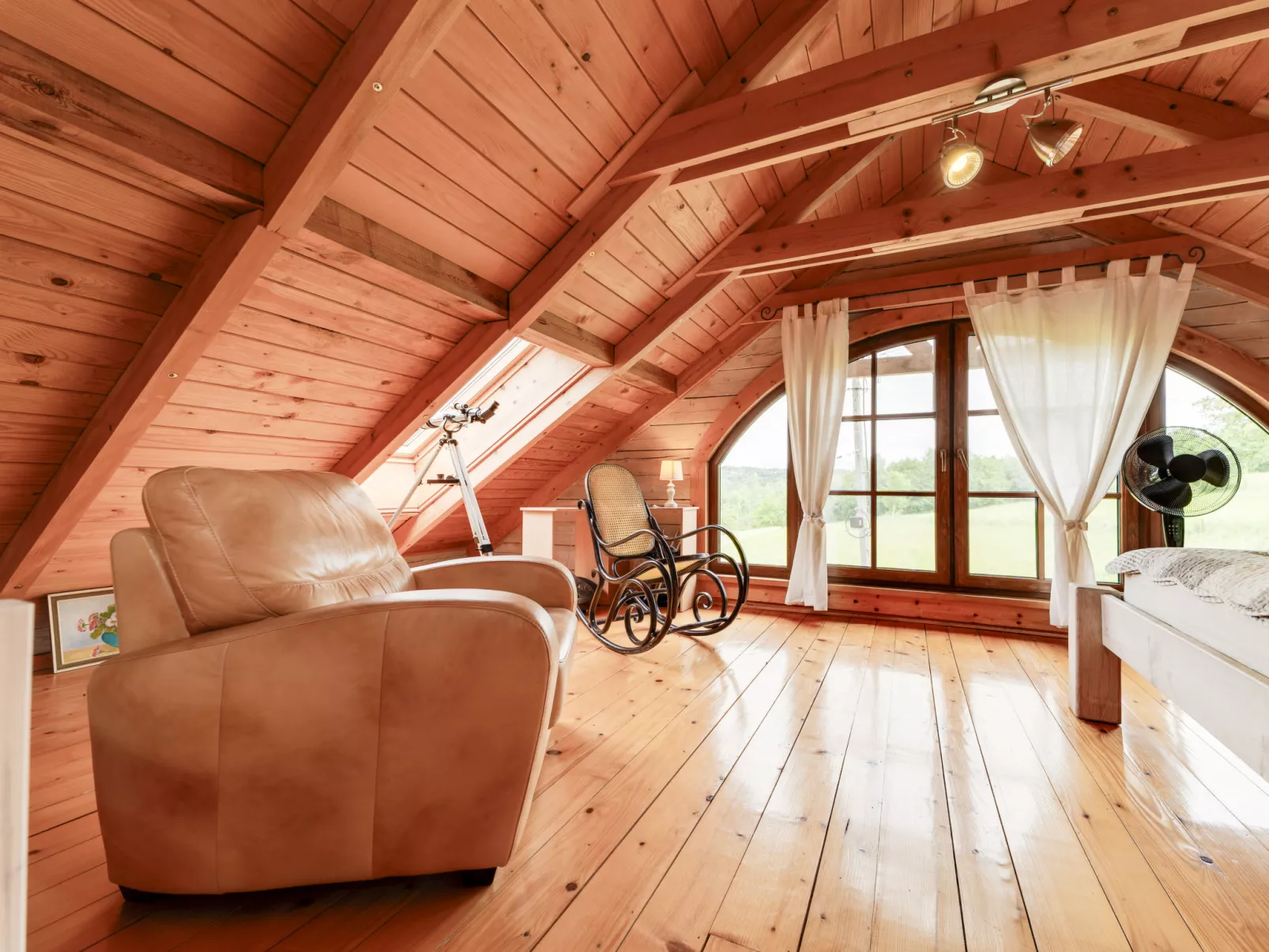 Bieszczady Chata-Binnen