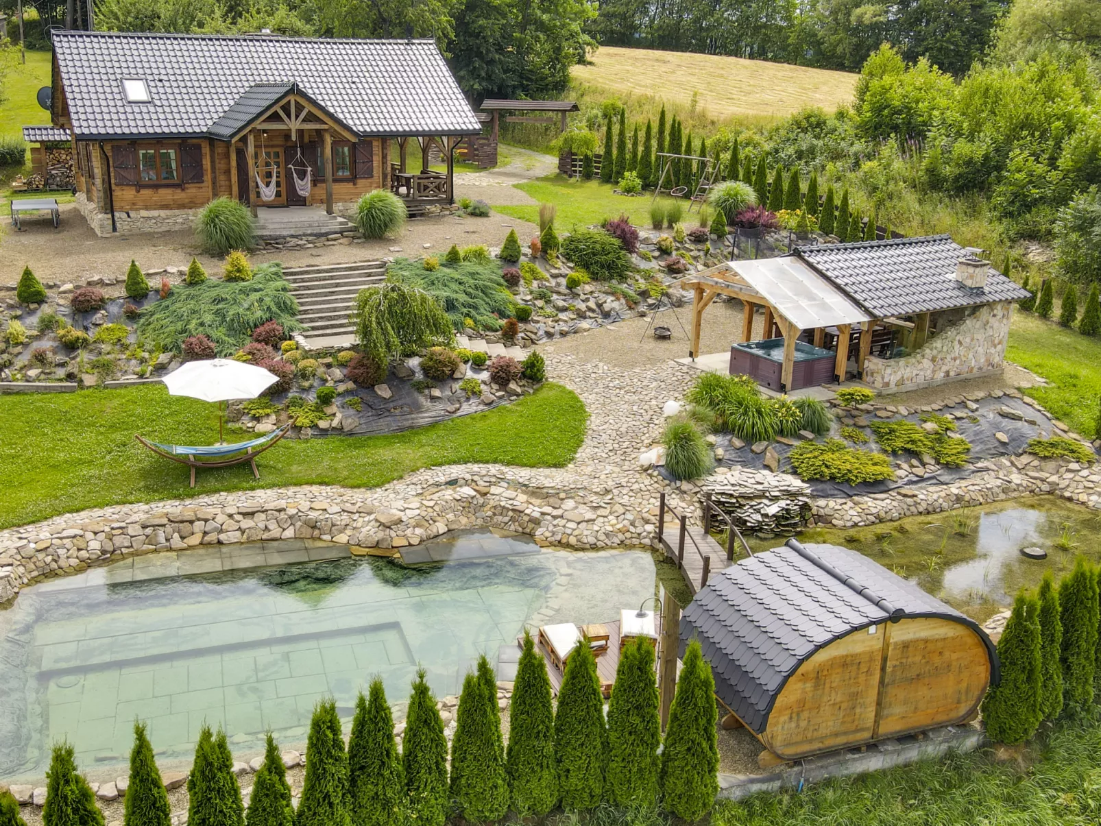 Bieszczady Chata-Buiten