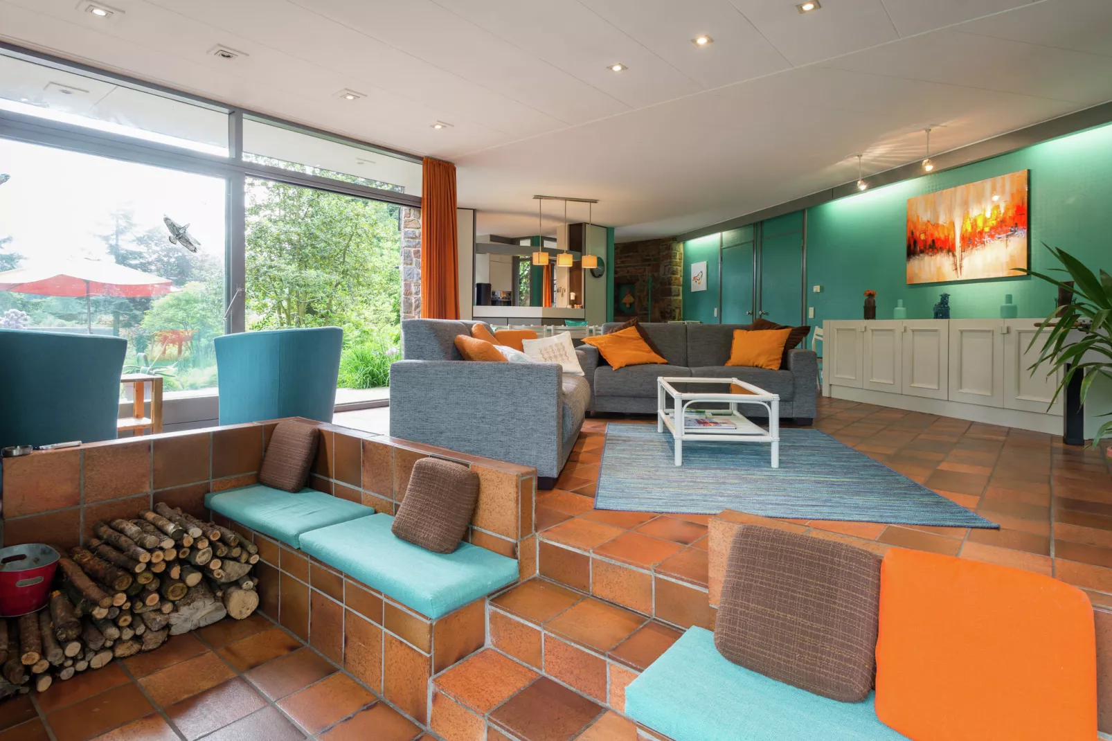 Le Jardin des Eaux - Woonkamer