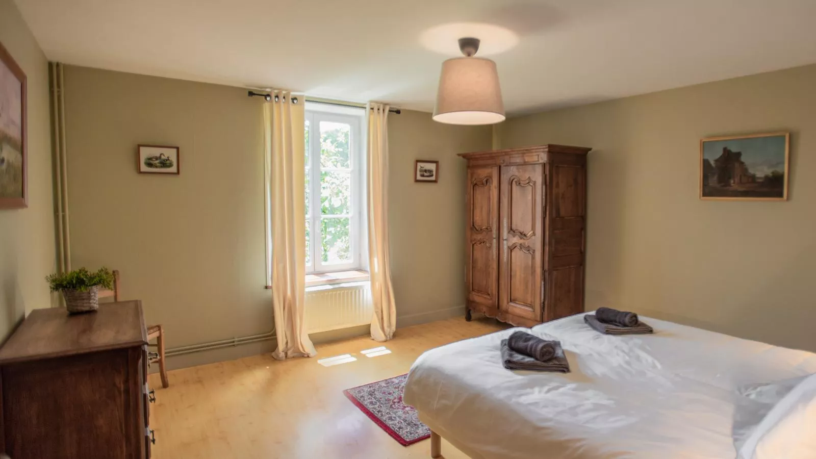 Gite du Bois-Slaapkamer