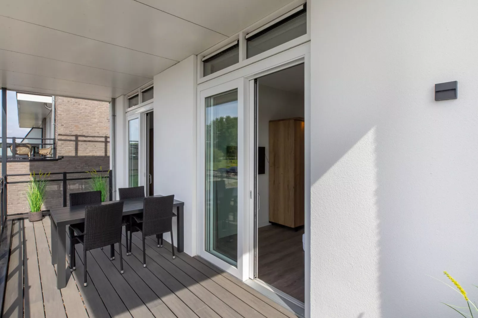 Luxe appartement Vista Maris - Havenweg 8-38  Sint-Annaland-Terrasbalkon