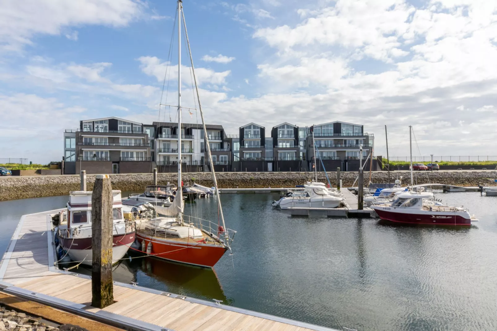 Luxe appartement Vista Maris - Havenweg 8-38  Sint-Annaland-Sfeer