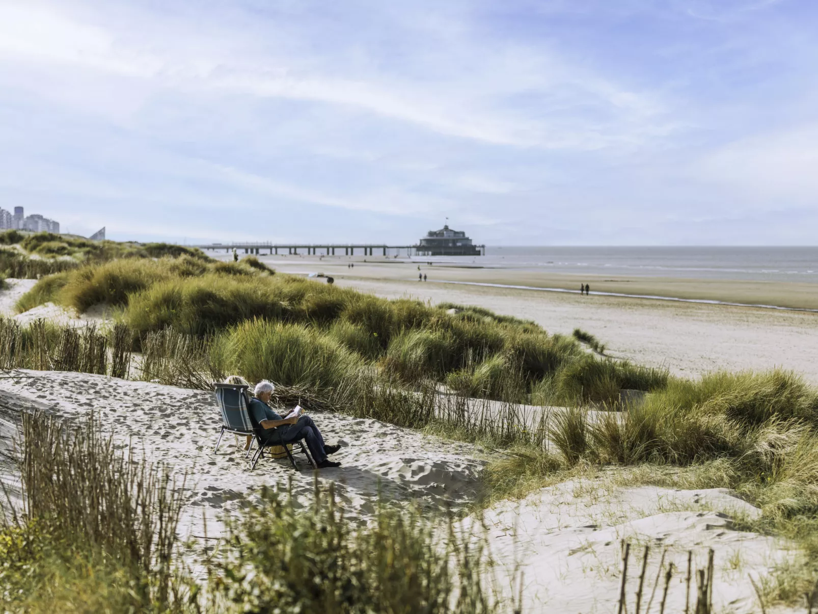 Bella I with parking and harbour view-Buiten
